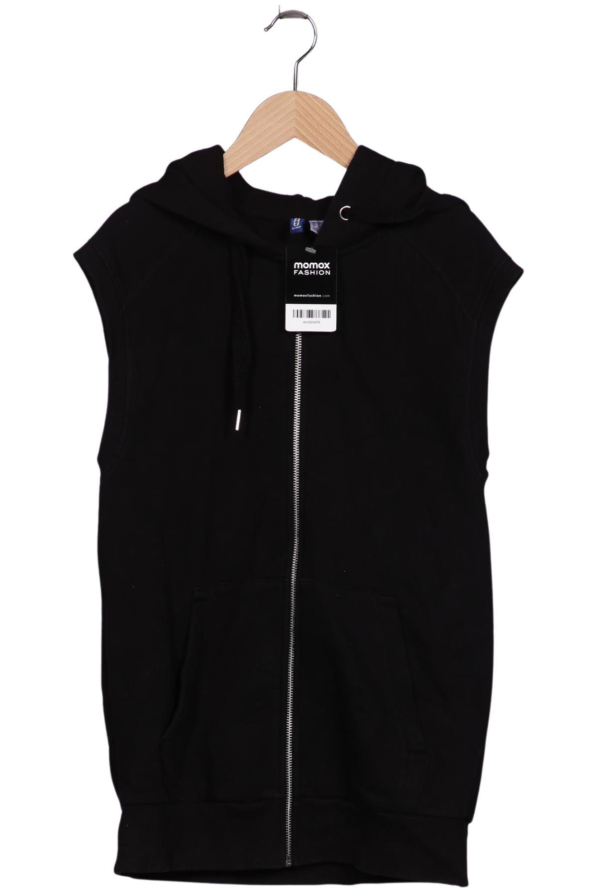 

H&M Herren Kapuzenpullover, schwarz, Gr. 48