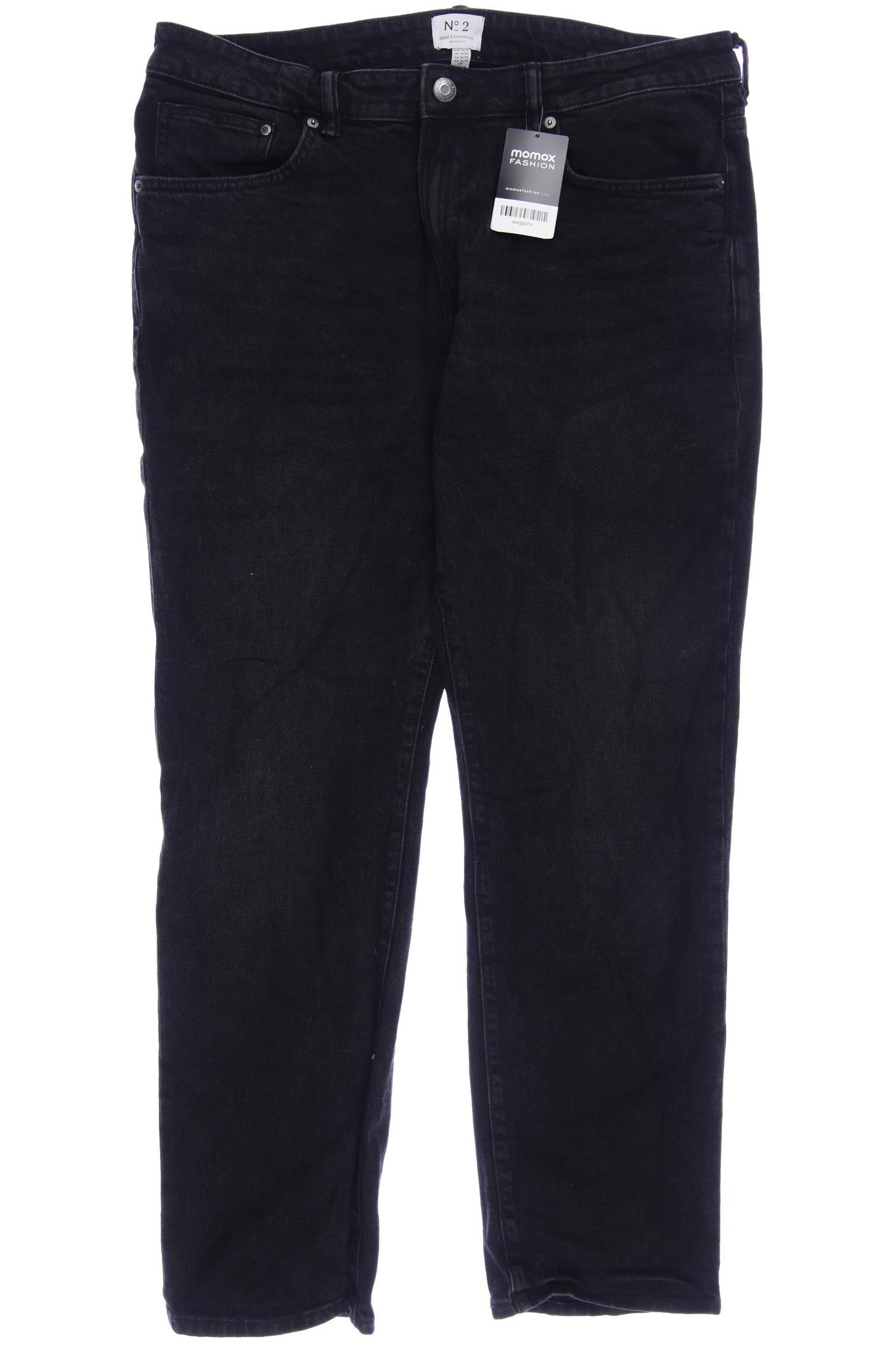 

H&M Herren Jeans, schwarz, Gr. 36