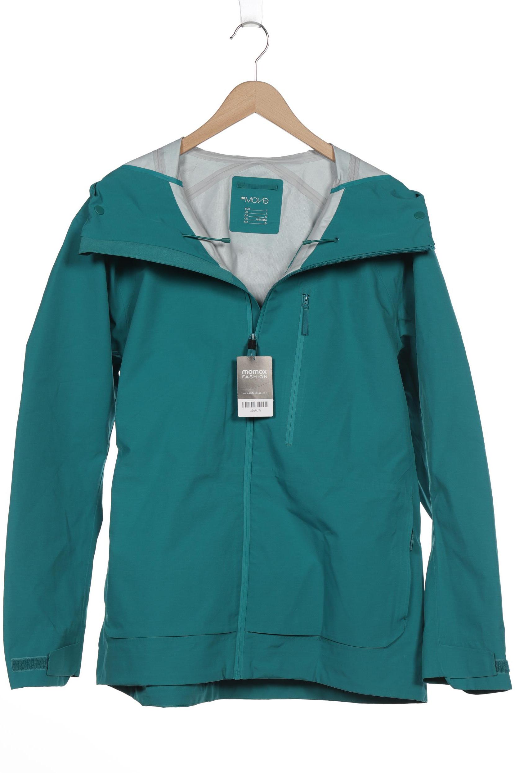 

H&M Herren Jacke, türkis, Gr. 52