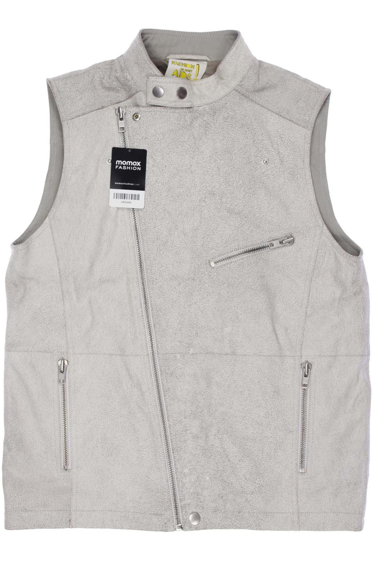 

H&M Herren Weste, beige, Gr. 48