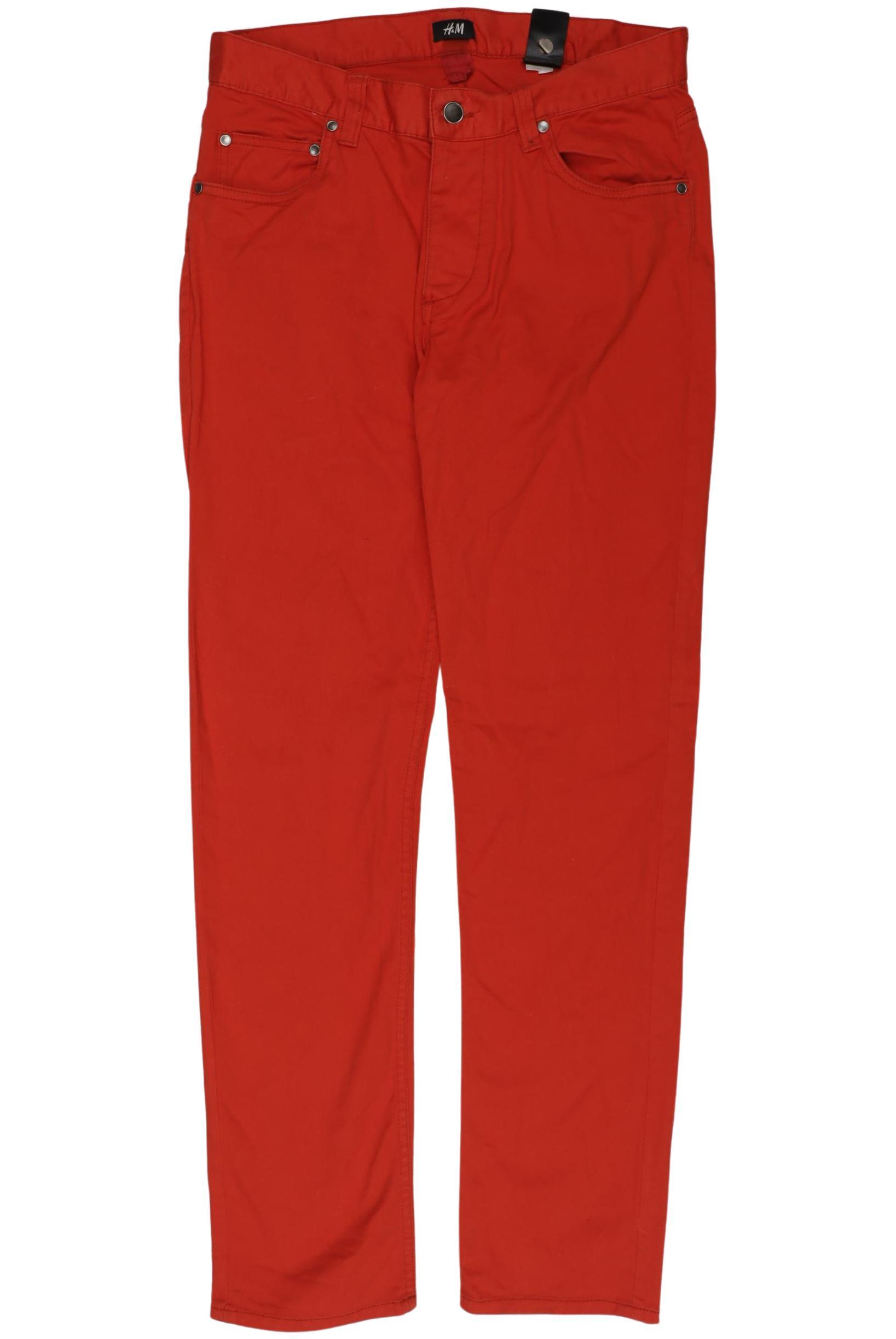 

H&M Herren Jeans, rot, Gr. 30