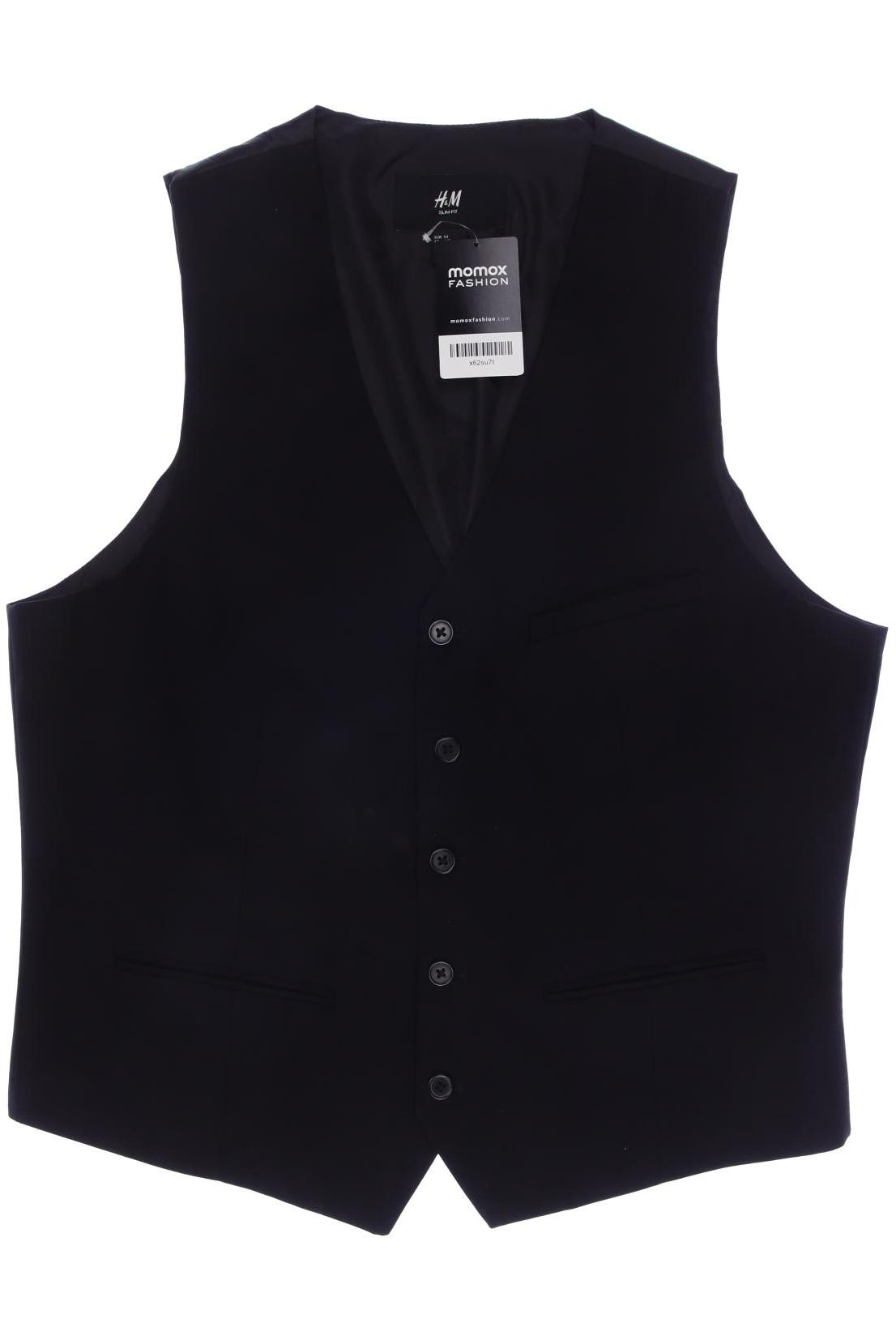 

H&M Herren Weste, schwarz