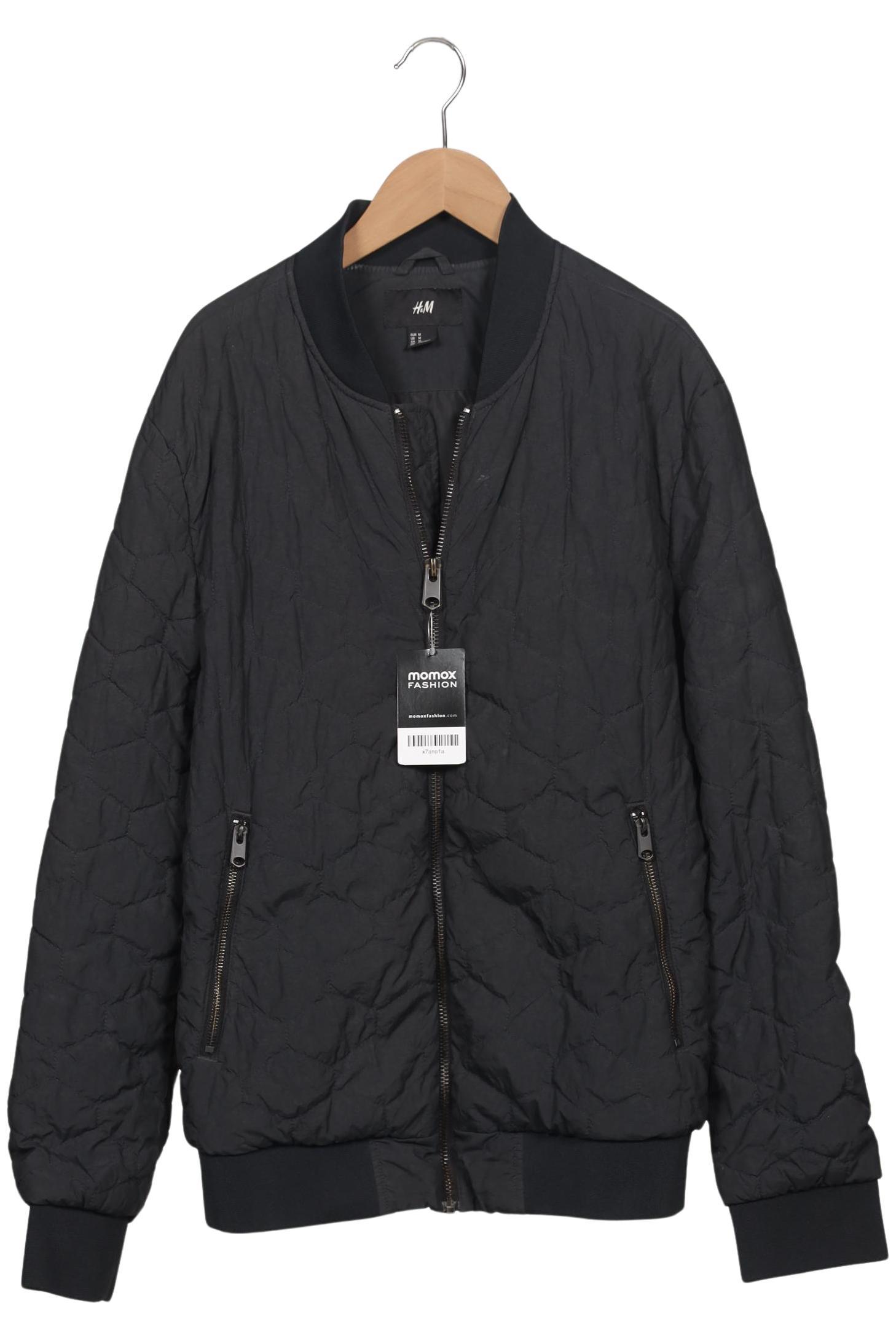 

H&M Herren Jacke, schwarz, Gr. 48