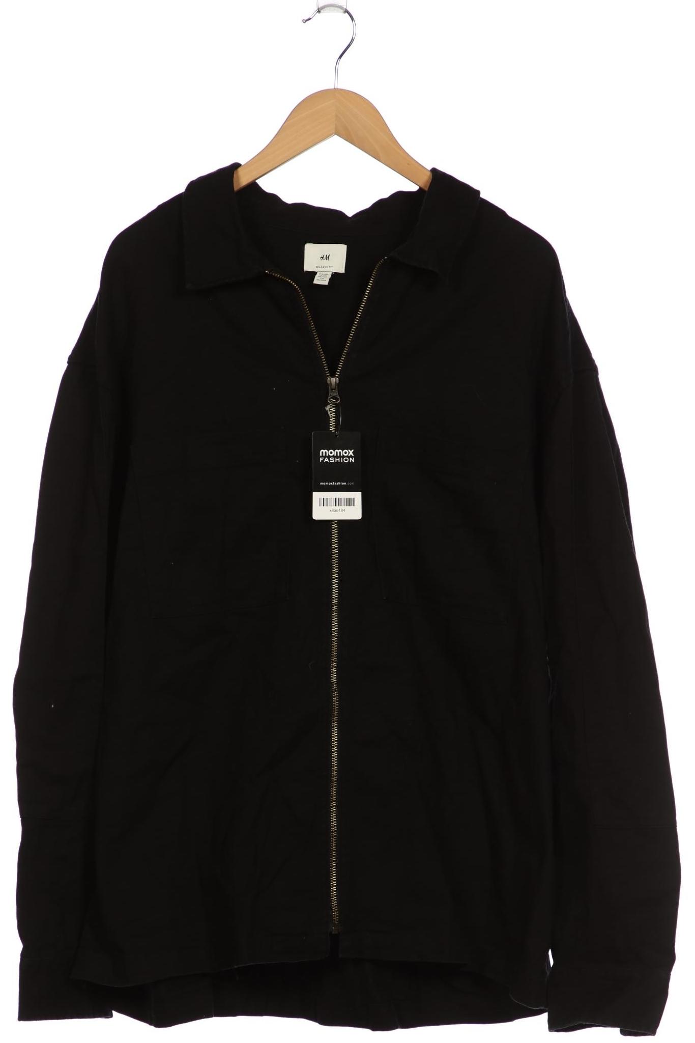 

H&M Herren Jacke, schwarz, Gr. 56