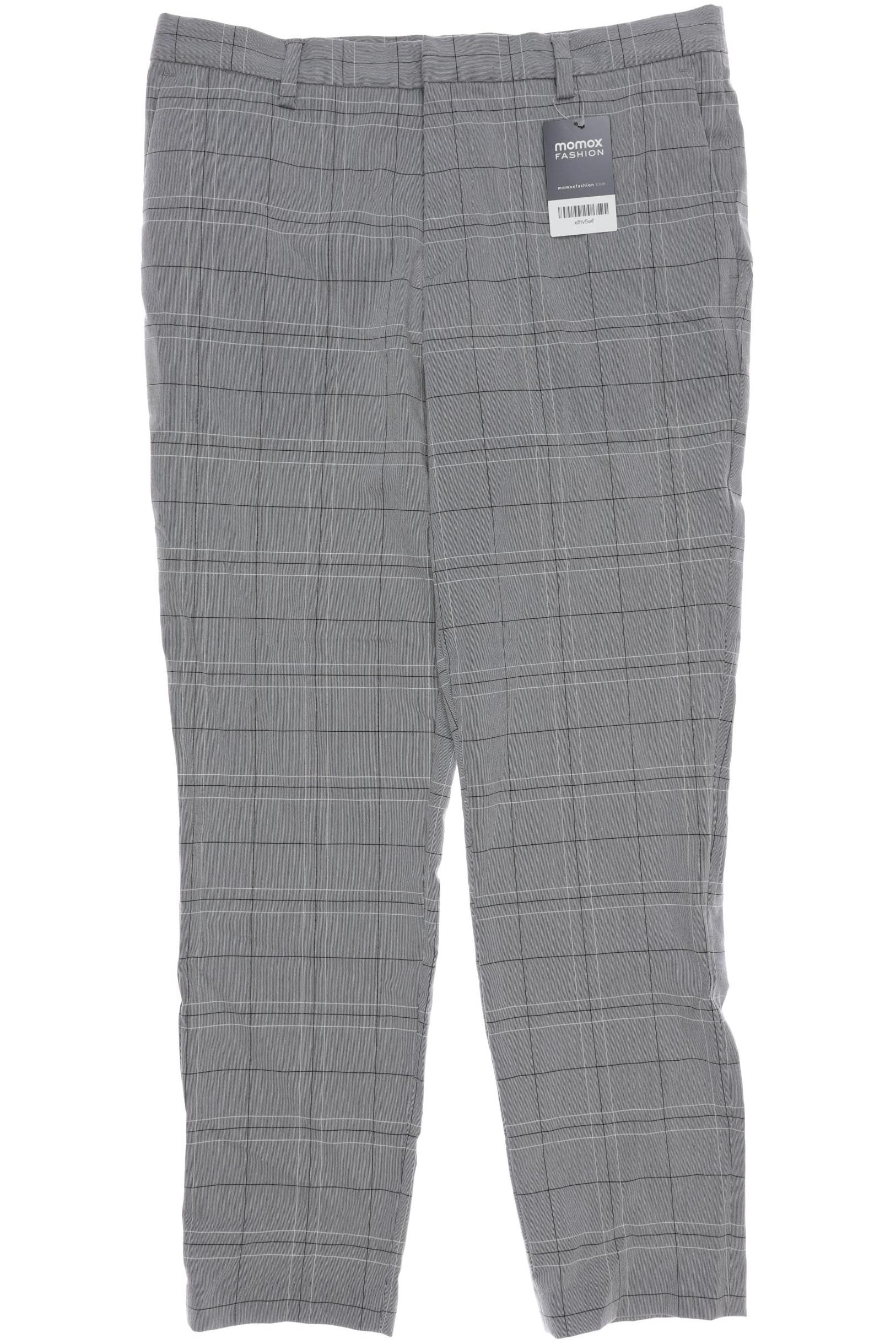 

H&M Herren Stoffhose, grau, Gr. 32