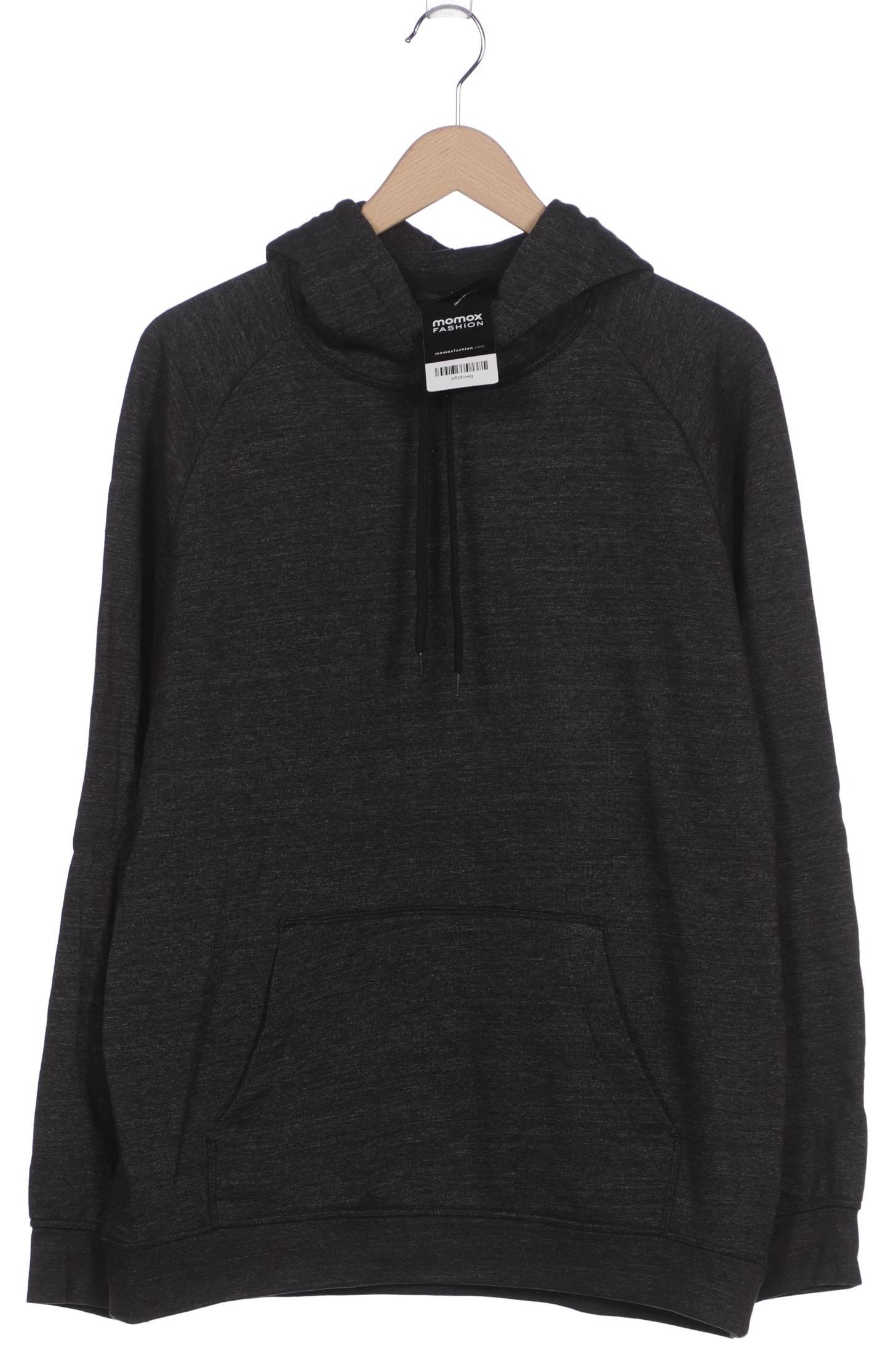 

H&M Herren Kapuzenpullover, grau, Gr. 52