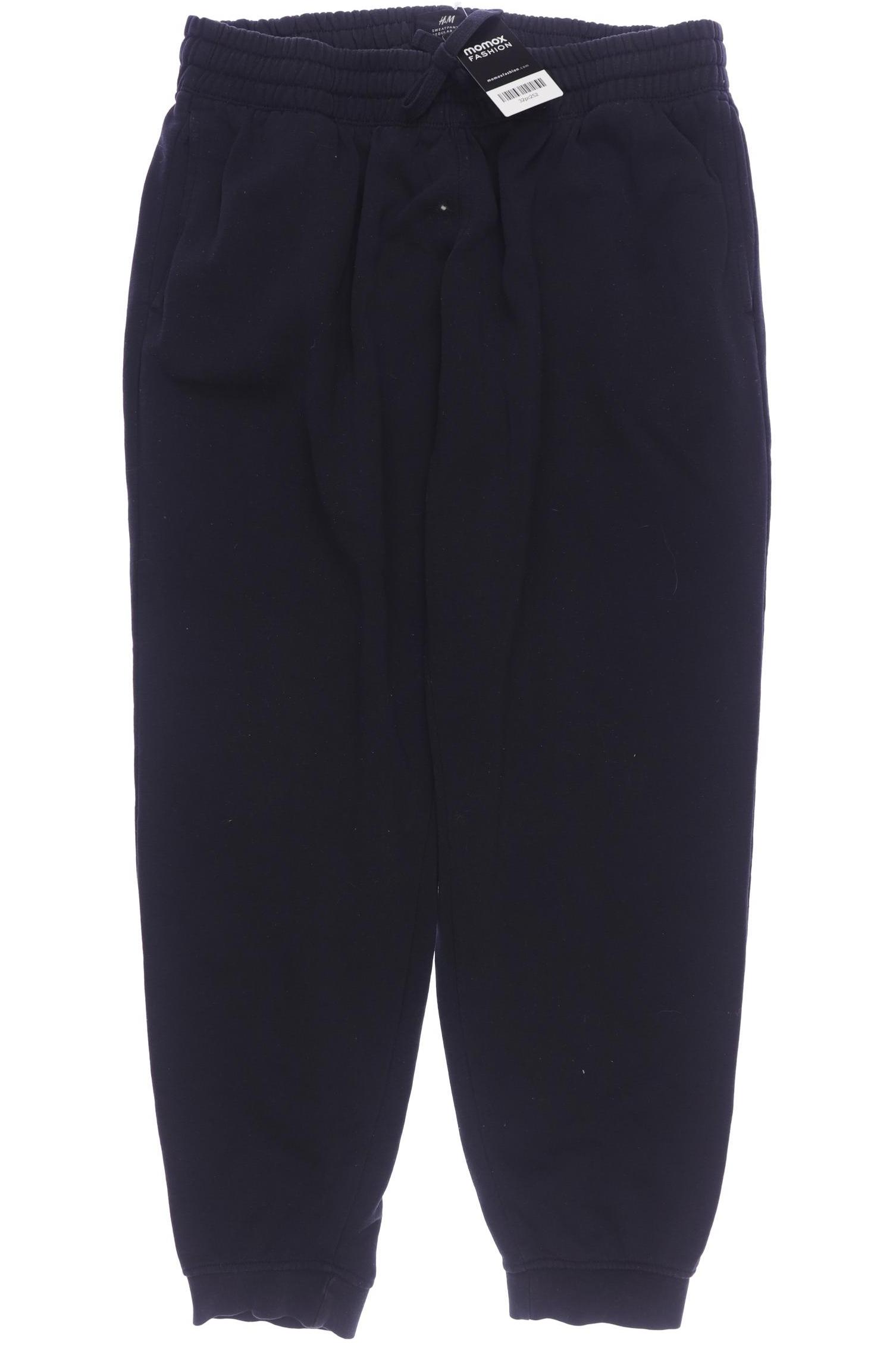 

H&M Herren Stoffhose, marineblau, Gr. 0