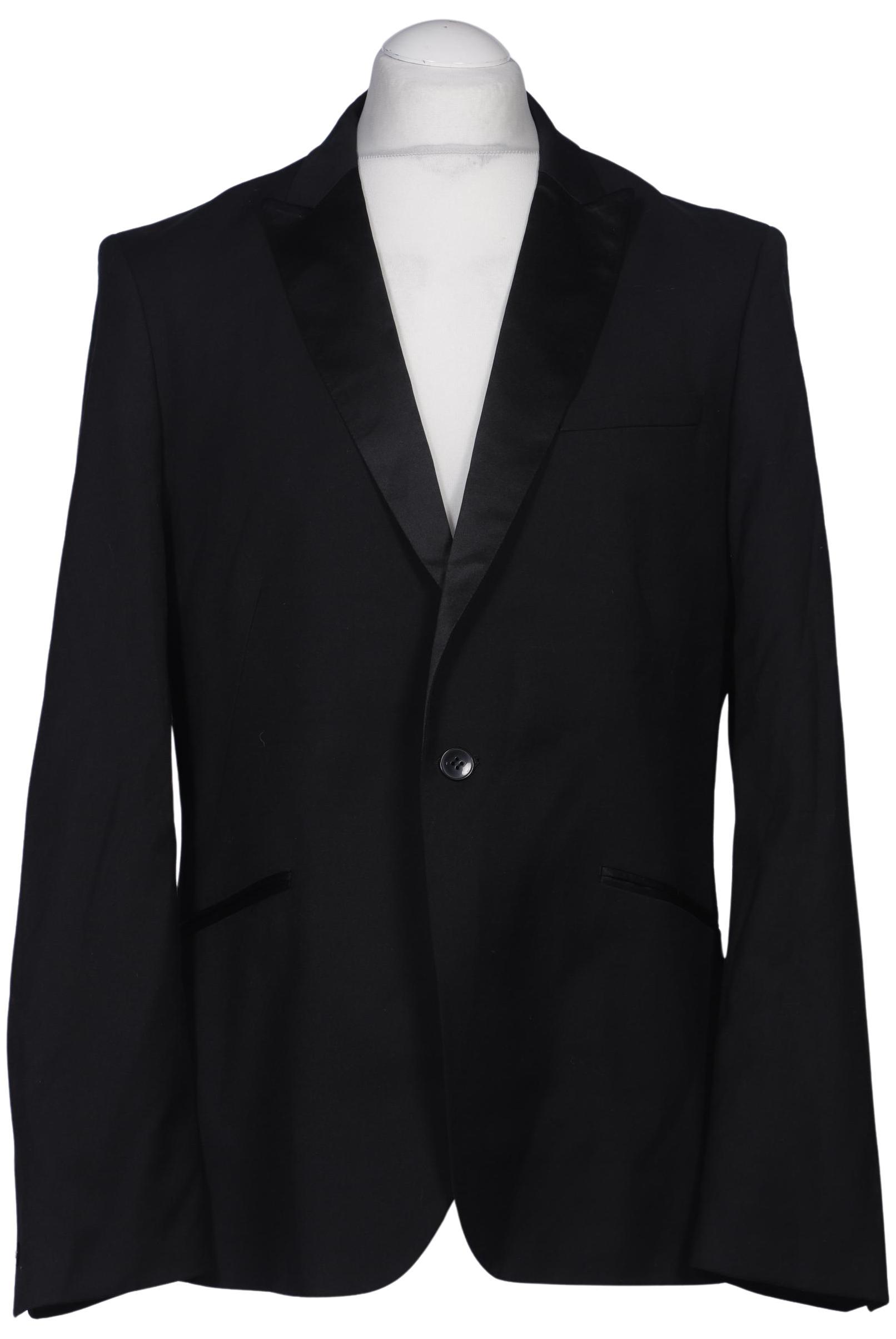 

H&M Herren Sakko, schwarz, Gr. 54