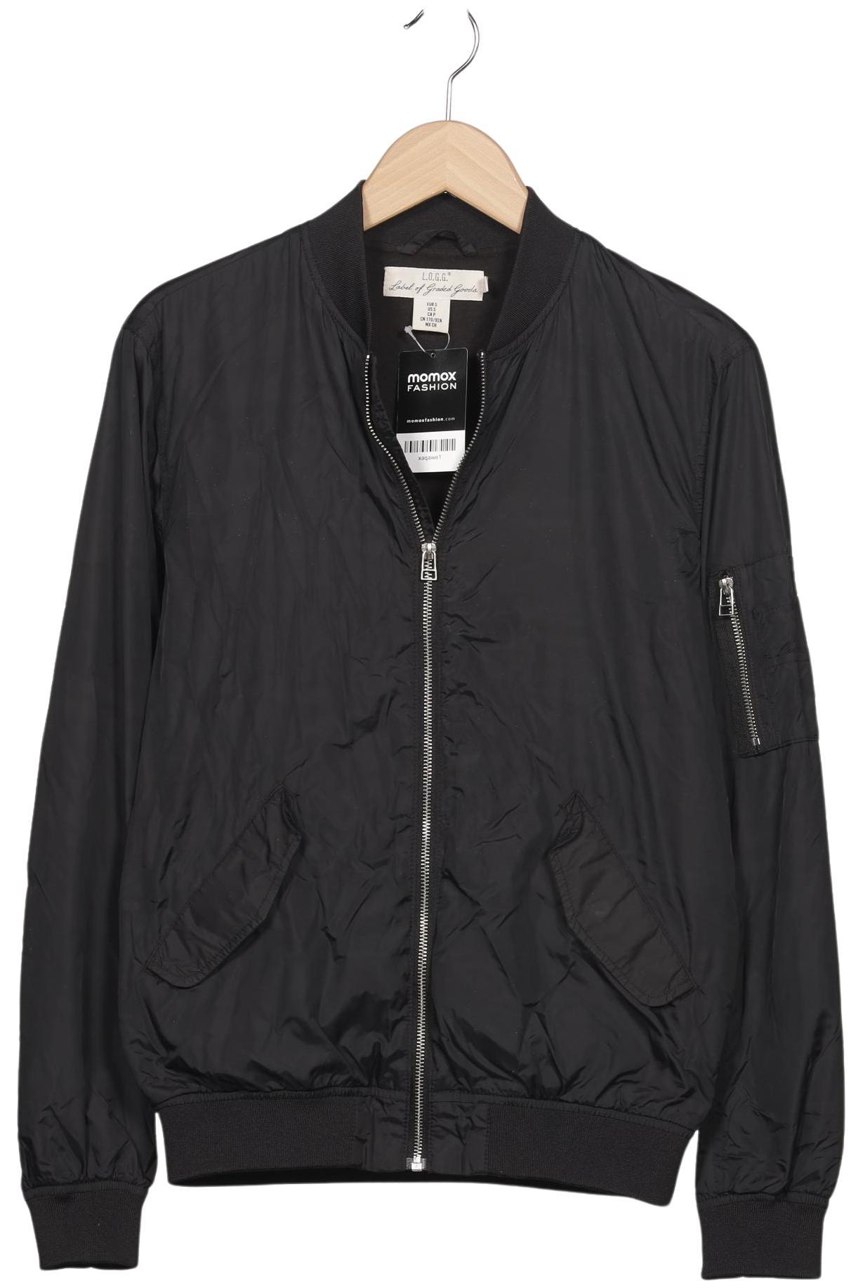 

H&M Herren Jacke, schwarz, Gr. 46