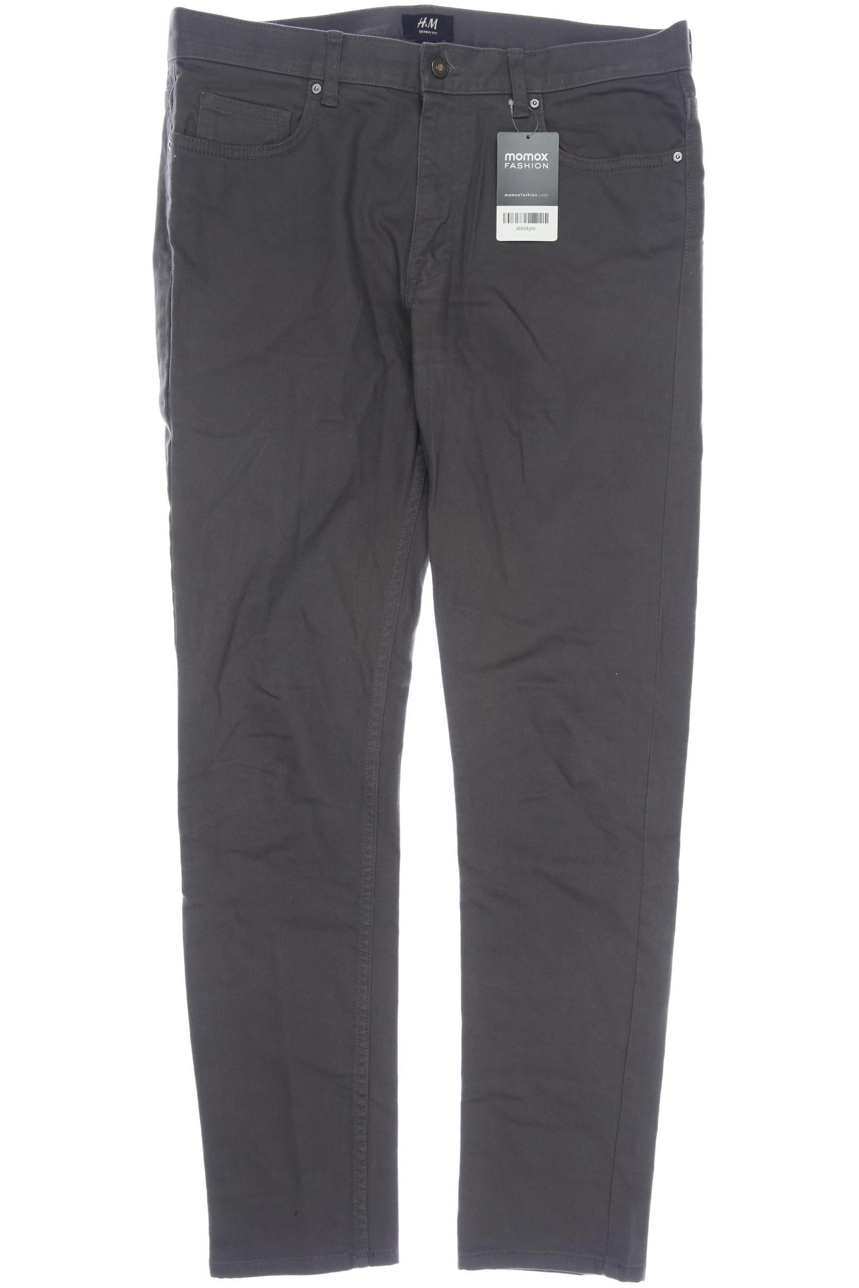 Thumbnail - H&amp;M Herren Stoffhose, grau, Gr. 34