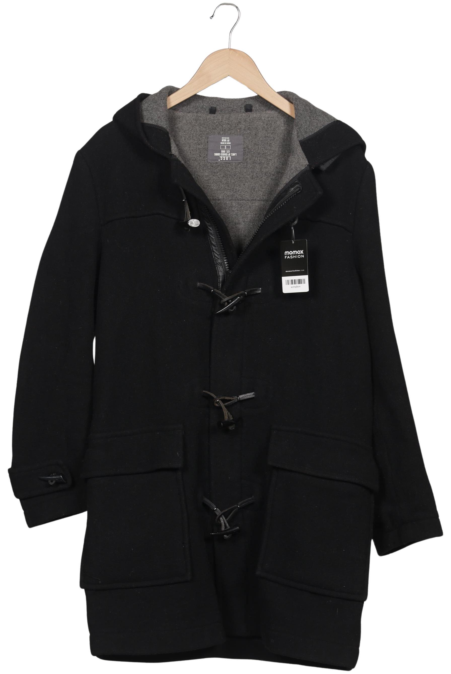 

H&M Herren Mantel, schwarz, Gr. 46