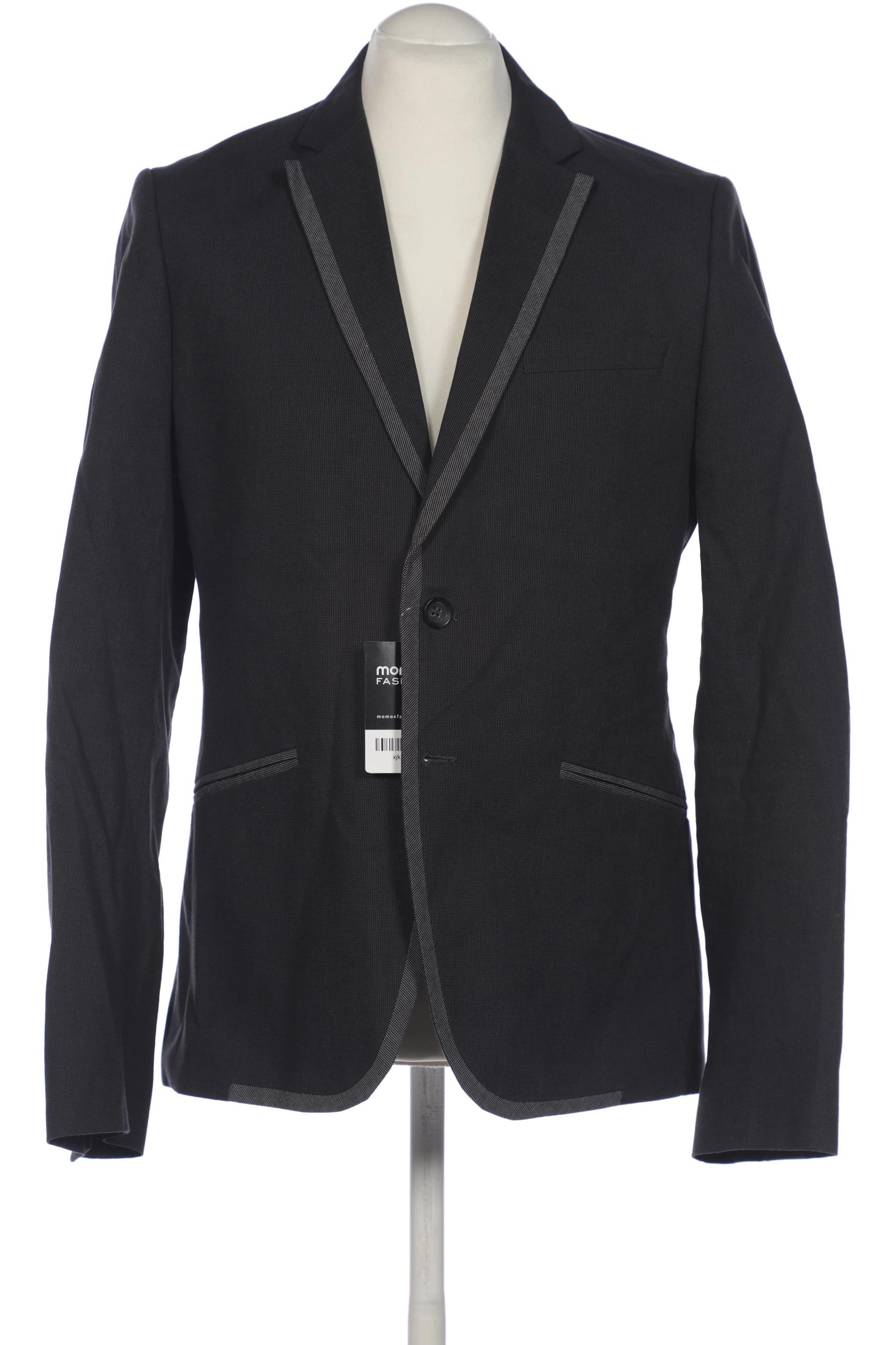 

H&M Herren Sakko, grau, Gr. 50