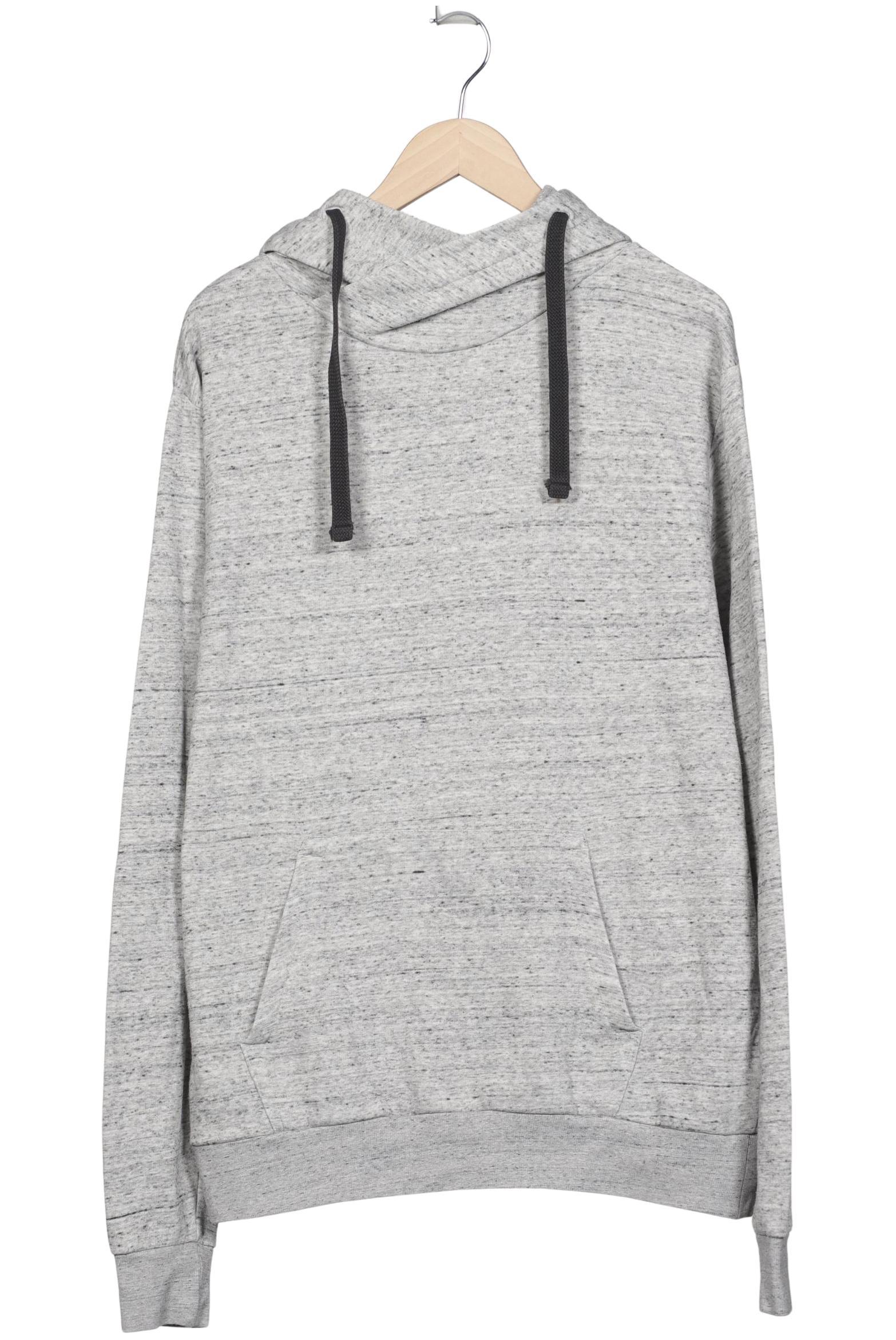 

H&M Herren Kapuzenpullover, grau, Gr. 54