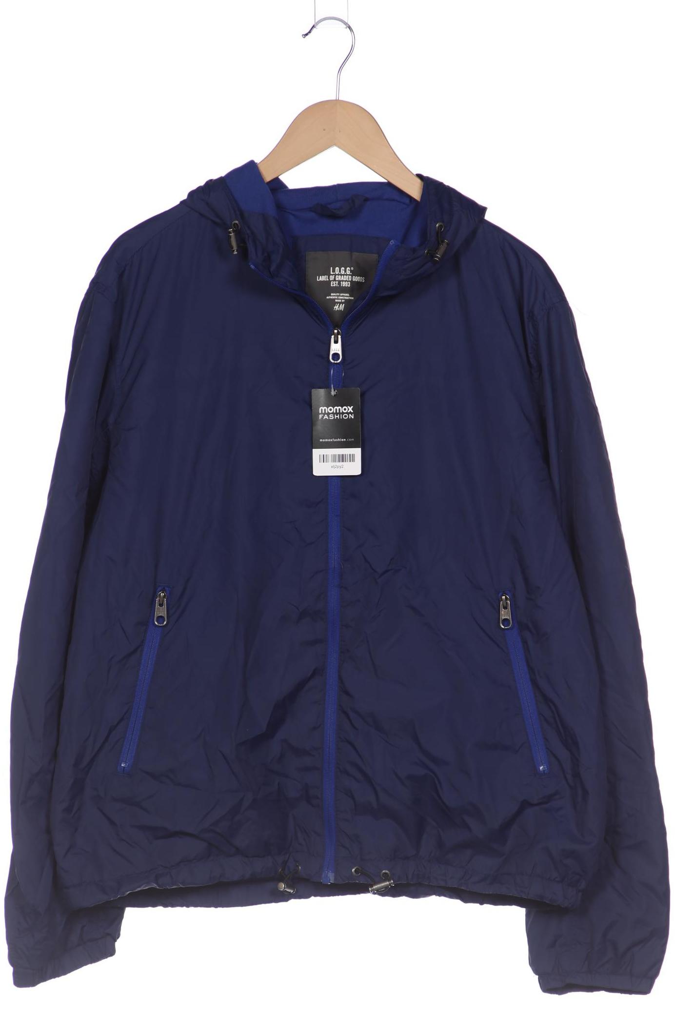 

H&M Herren Jacke, blau, Gr. 54