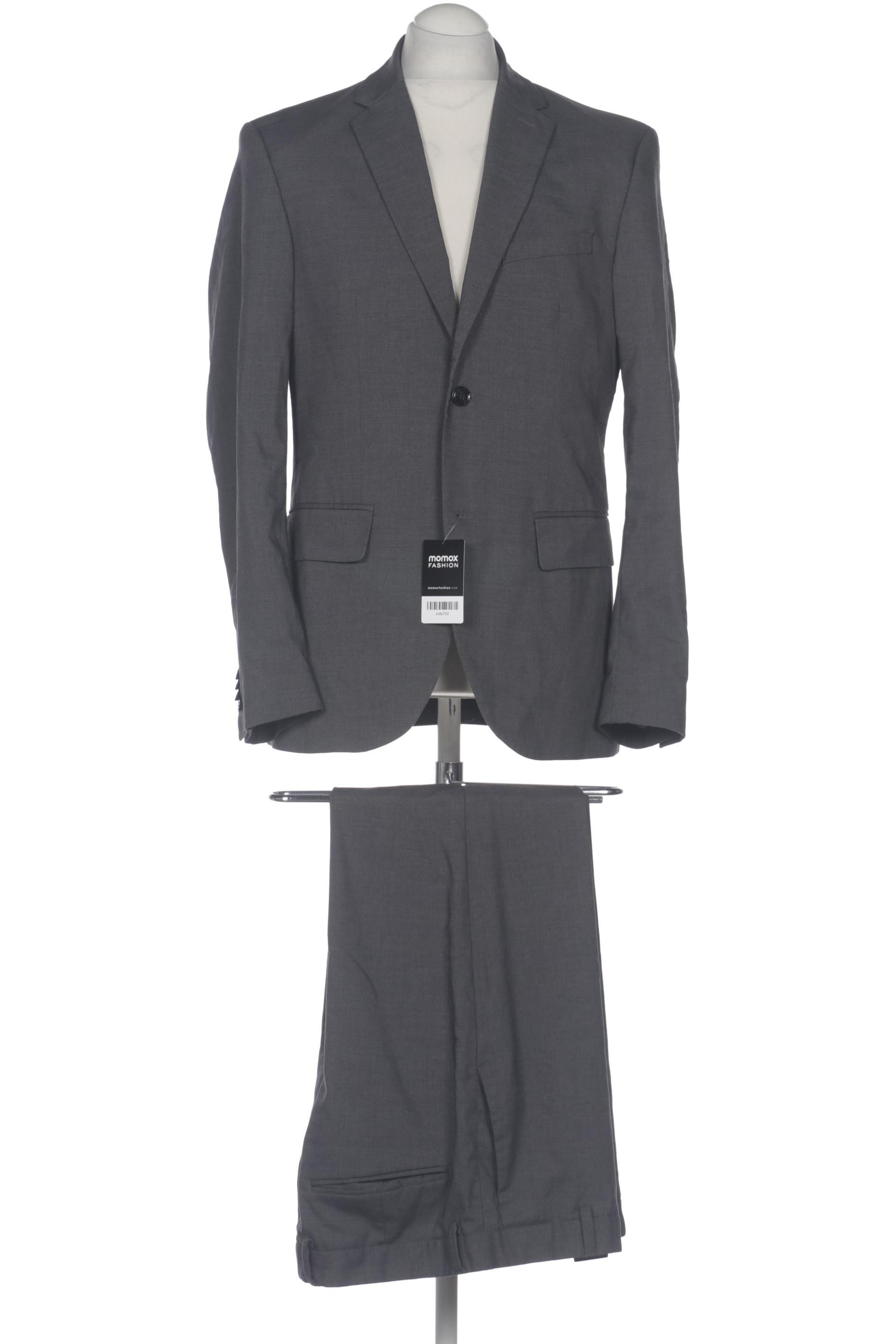 

H&M Herren Anzug, grau, Gr. 52