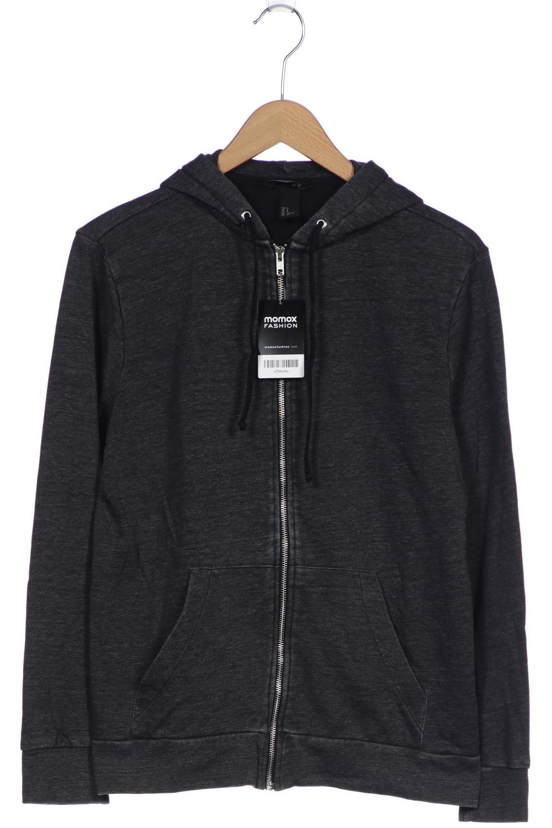 

H&M Herren Kapuzenpullover, grau