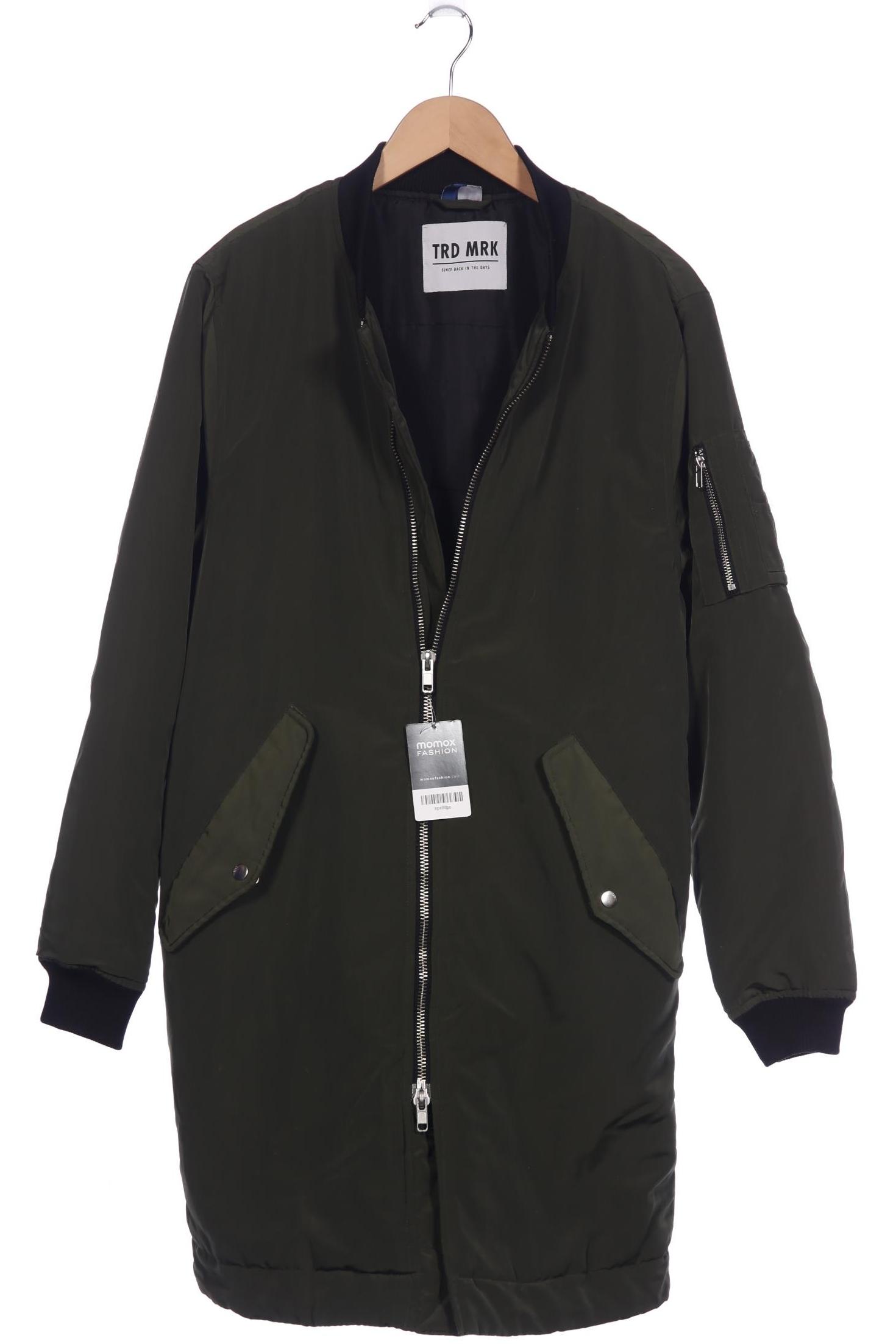 

H&M Herren Mantel, grün, Gr. 48