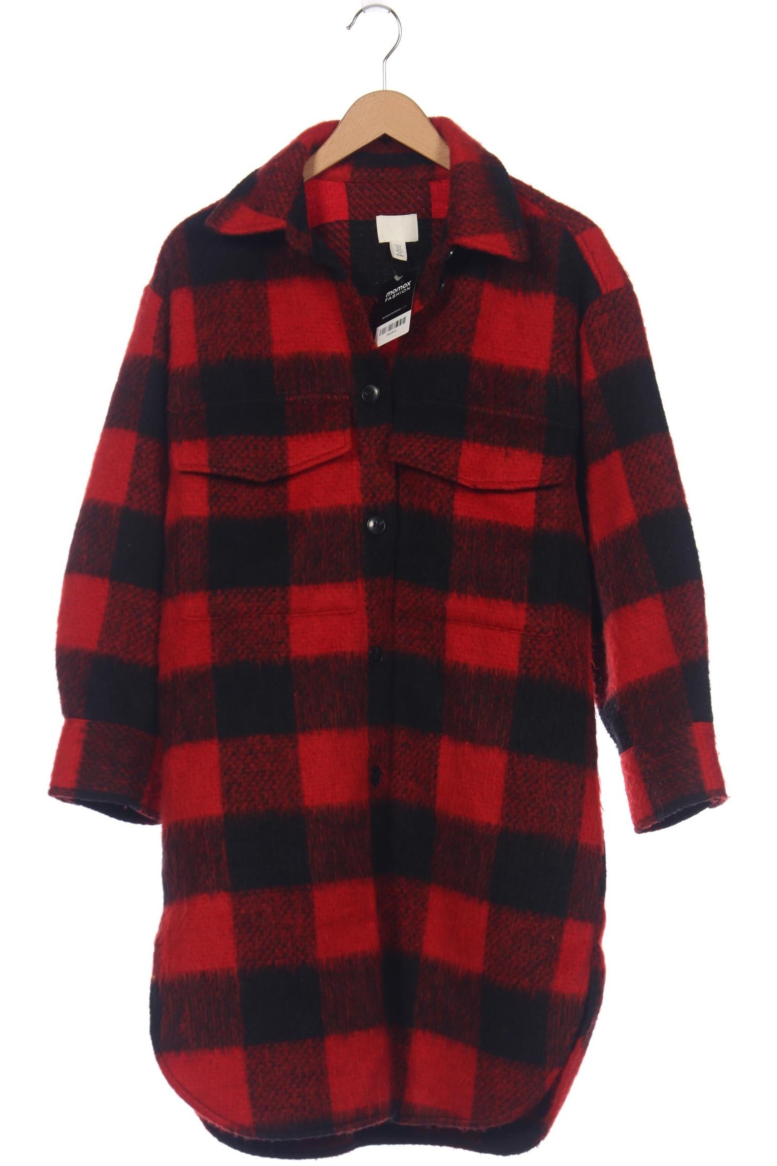 

H&M Herren Mantel, rot, Gr. 46