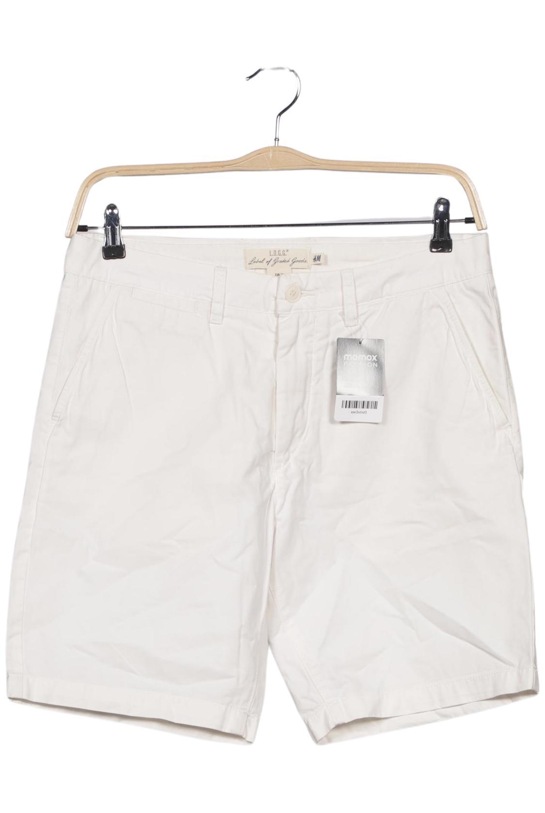 

H&M Herren Shorts, weiß, Gr. 32