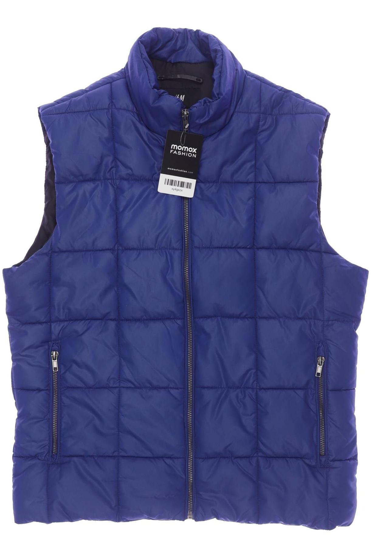 

H&M Herren Weste, blau, Gr. 48