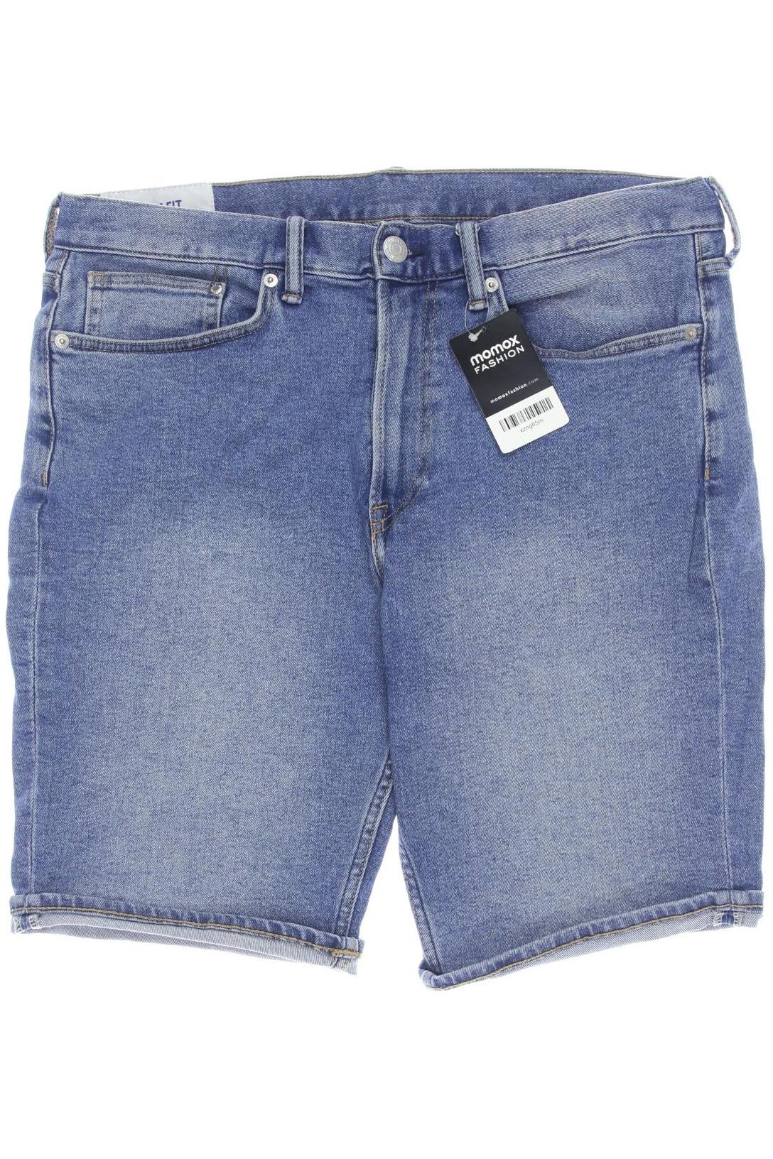 

H&M Herren Shorts, blau, Gr. 34
