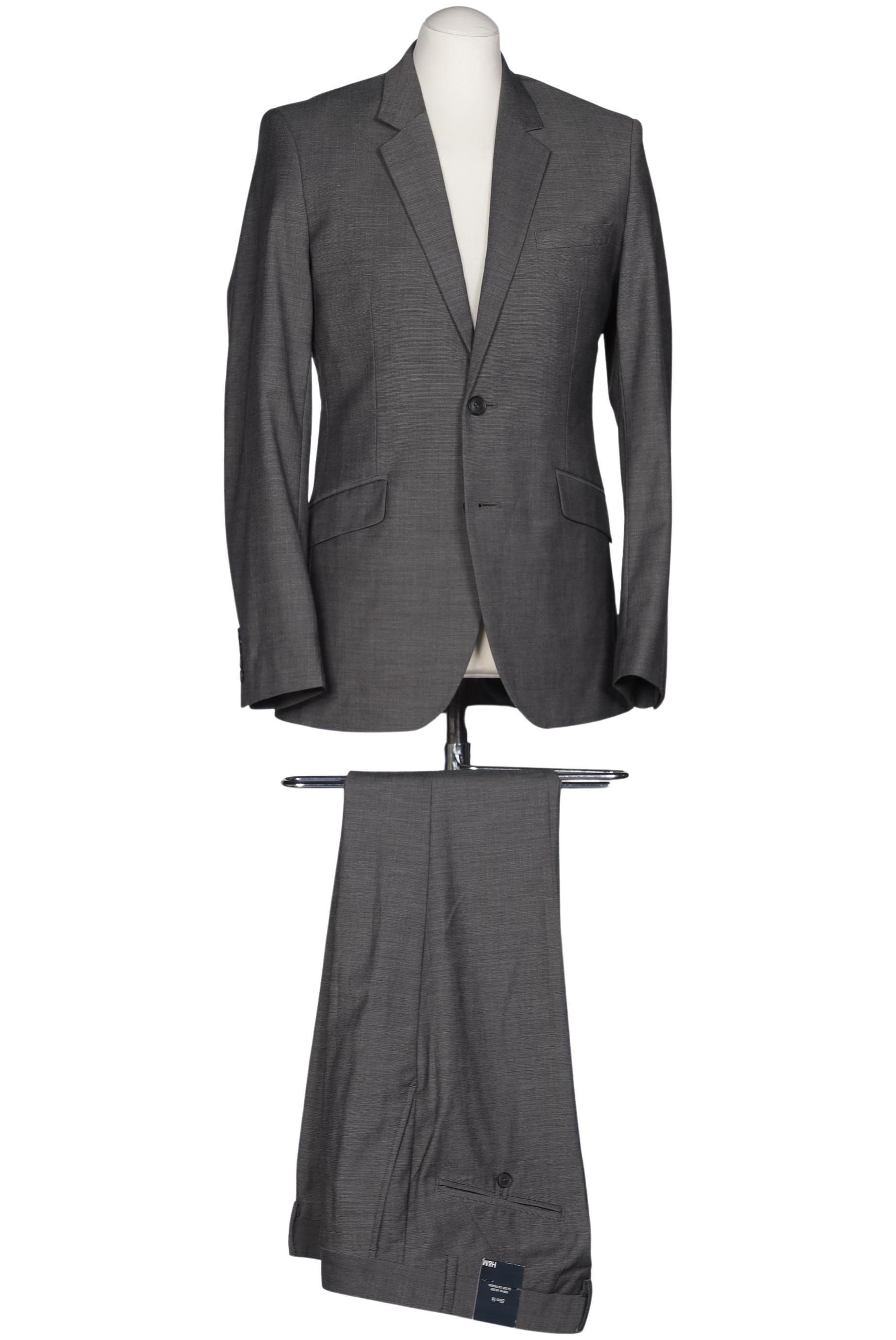 

H&M Herren Anzug, grau, Gr. 46