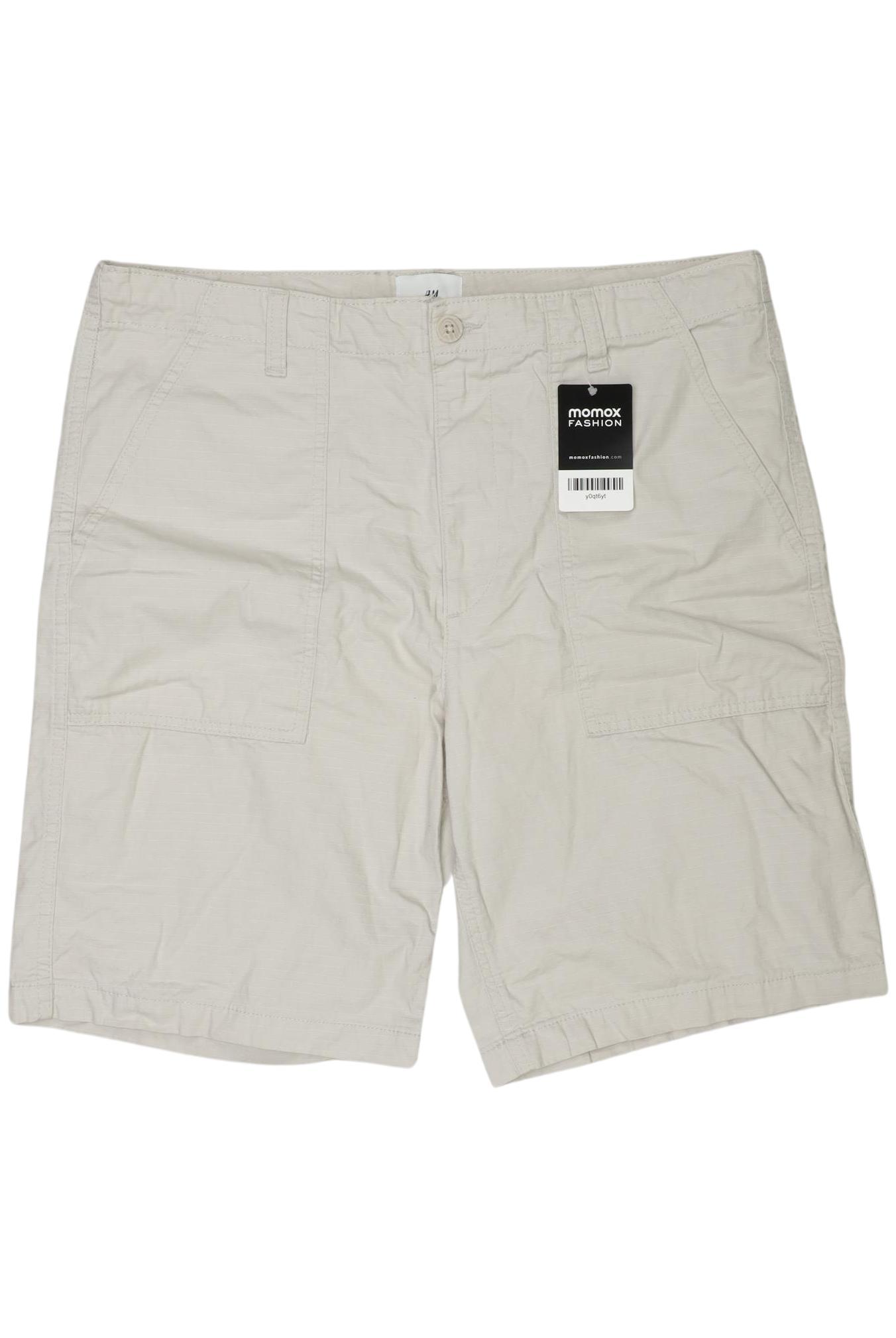 

H&M Herren Shorts, cremeweiß, Gr. 48