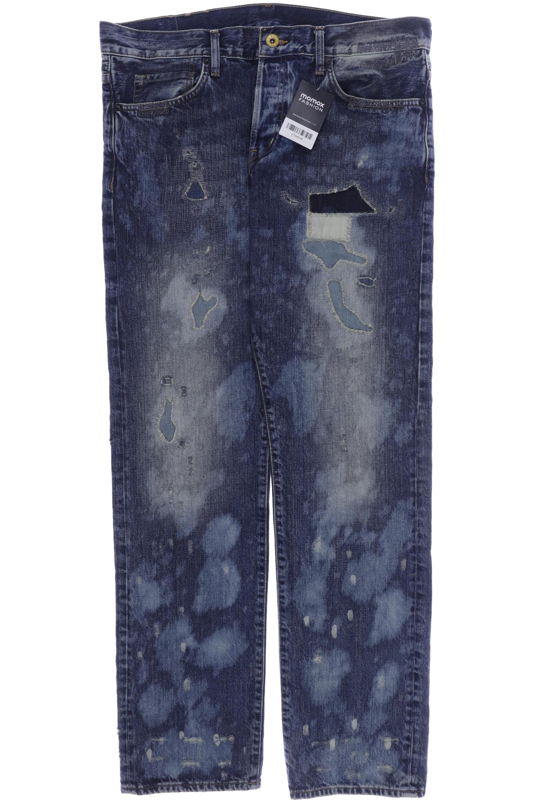 

H&M Herren Jeans, marineblau