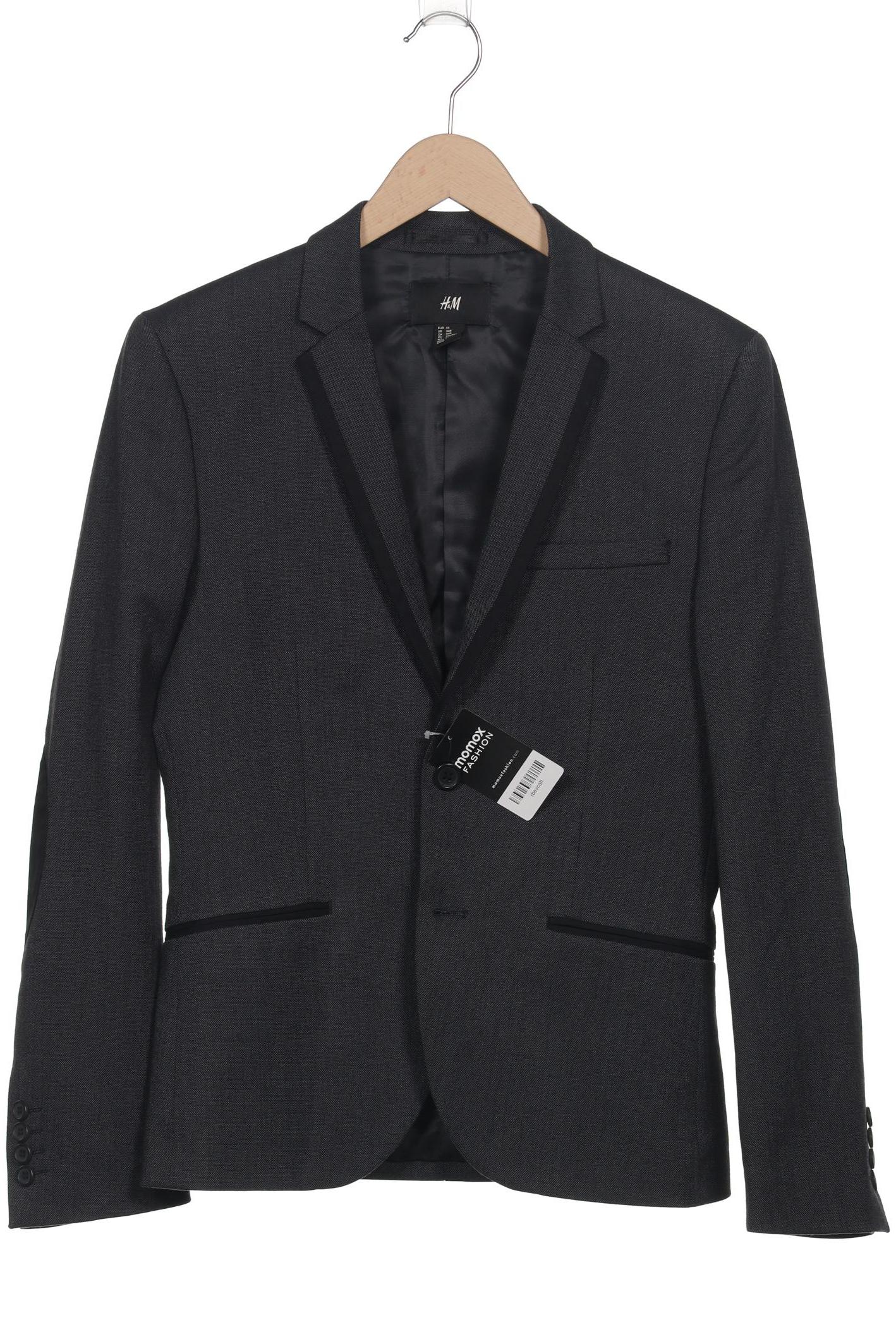 

H&M Herren Sakko, marineblau, Gr. 44