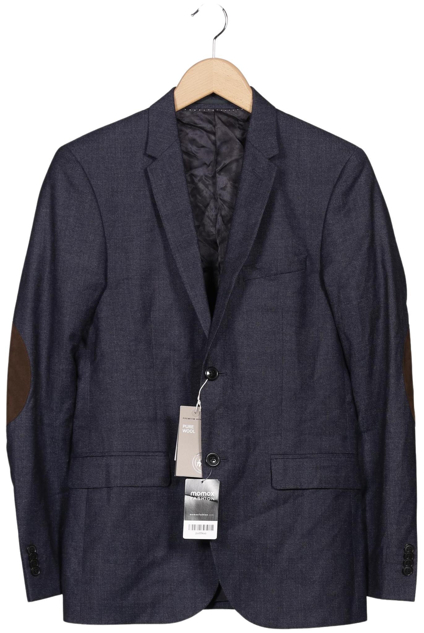 

H&M Herren Sakko, marineblau, Gr. 46