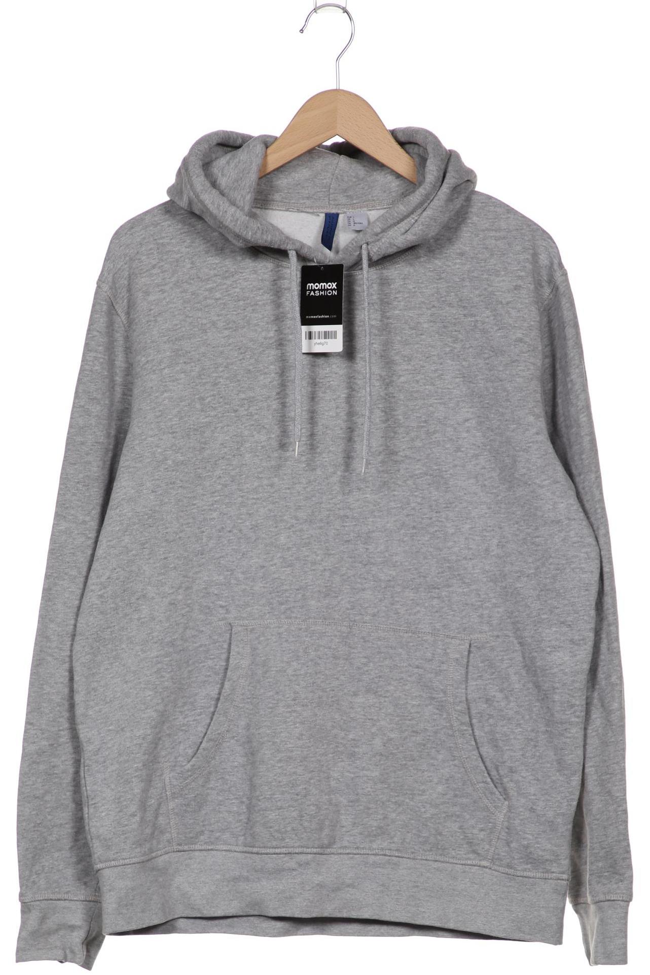 

H&M Herren Kapuzenpullover, grau