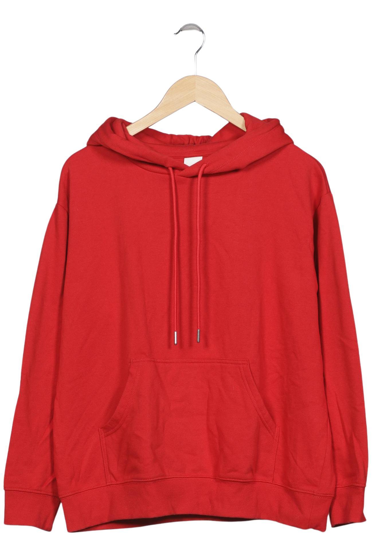 

H&M Herren Kapuzenpullover, rot, Gr. 58