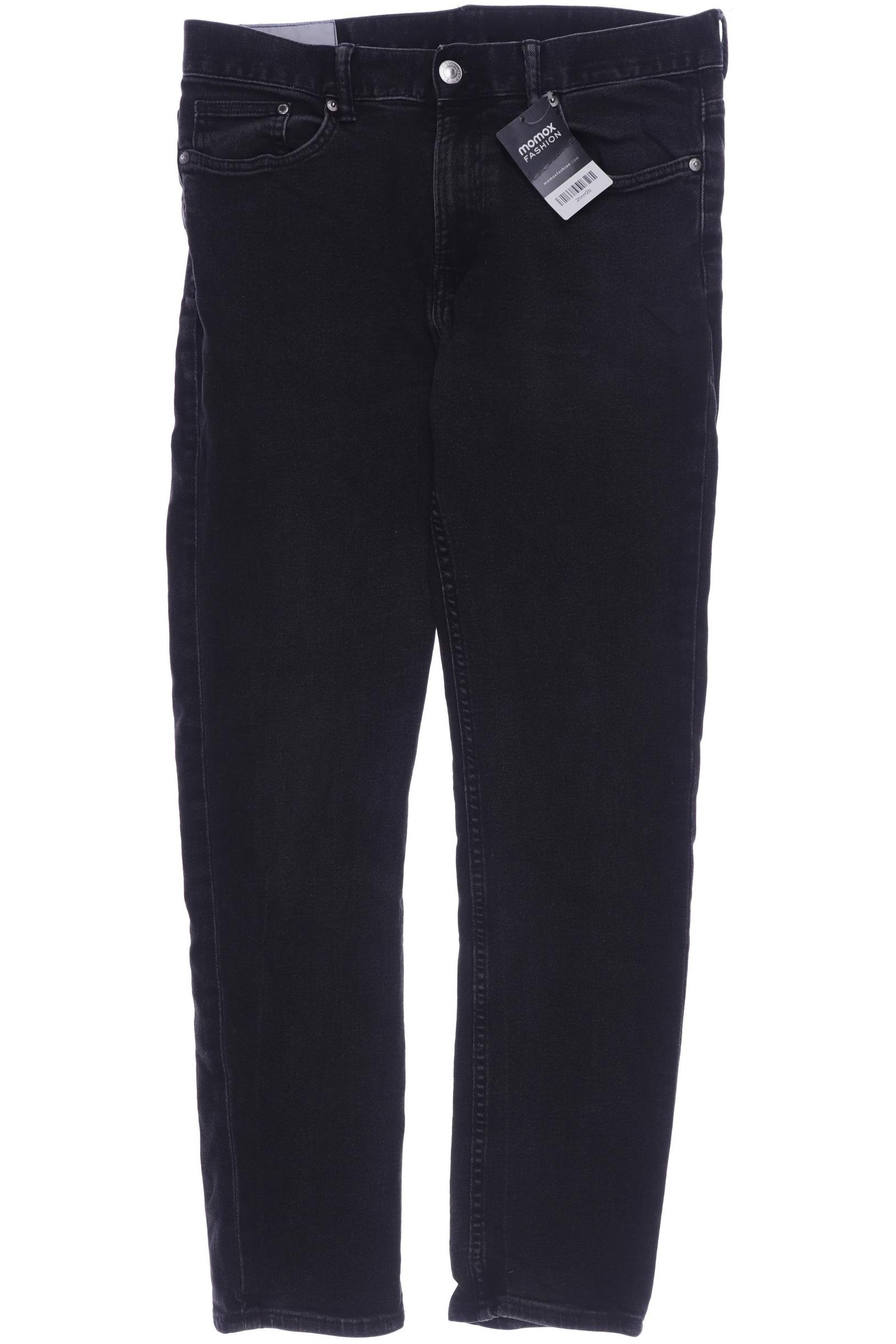 

H&M Herren Jeans, schwarz