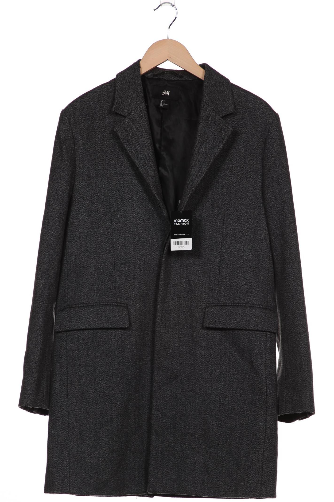 

H&M Herren Mantel, grau