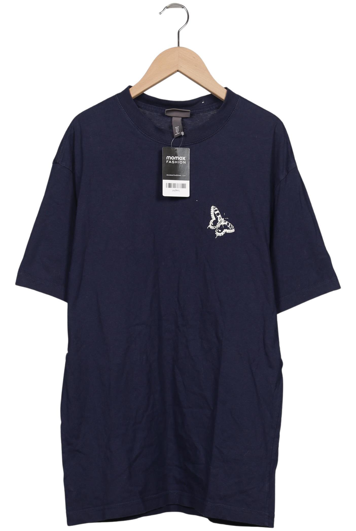 

H&M Herren T-Shirt, marineblau, Gr. 48