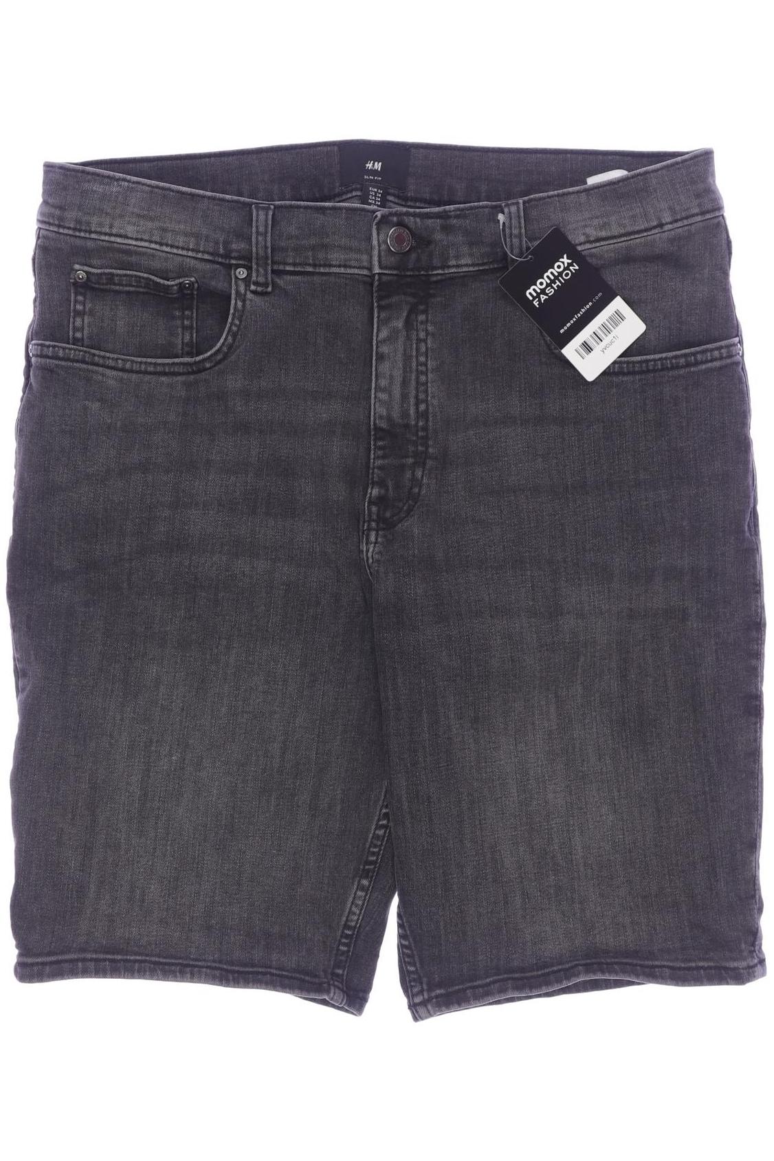 

H&M Herren Shorts, grau, Gr. 34