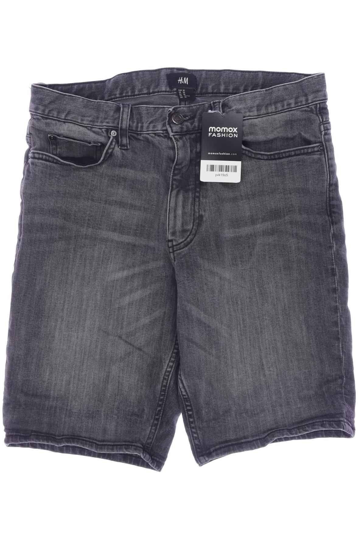 

H&M Herren Shorts, grau, Gr. 30