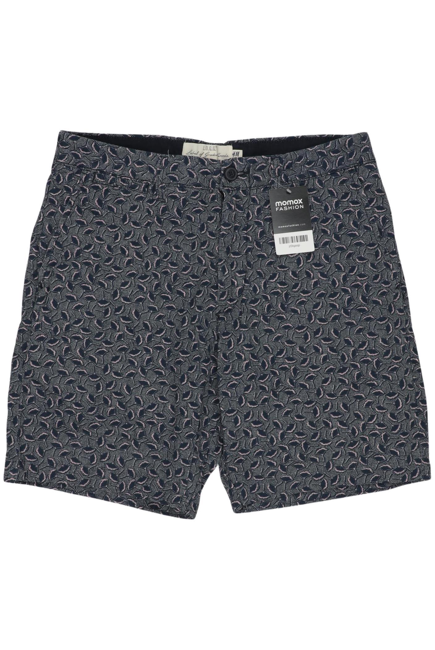 

H&M Herren Shorts, blau, Gr. 32