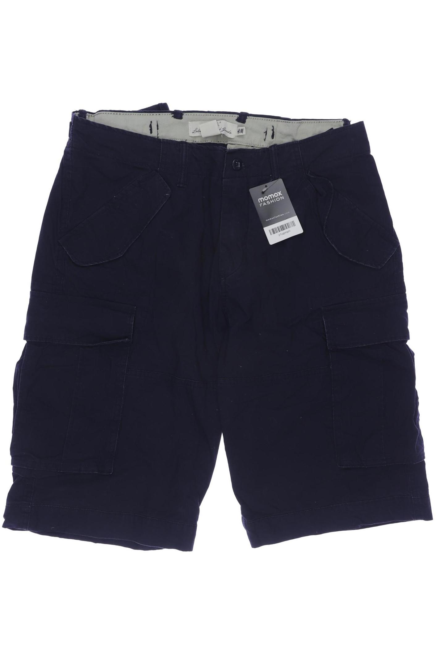 

H&M Herren Shorts, marineblau, Gr. 34