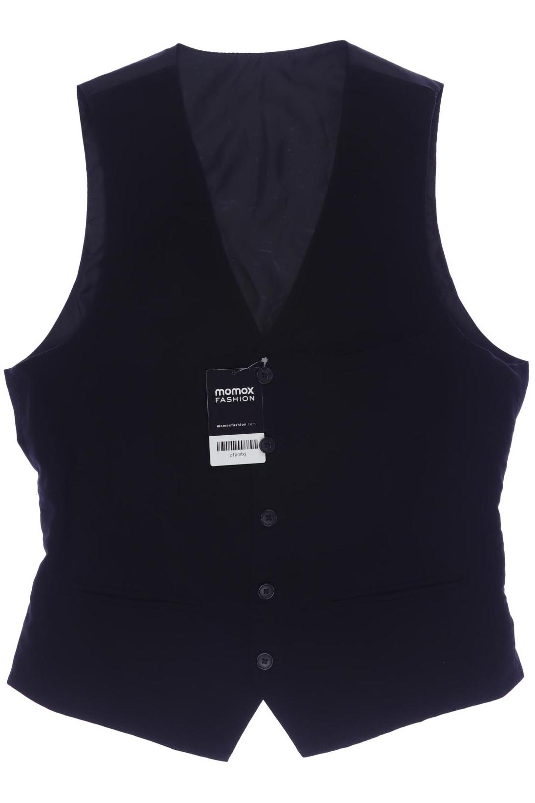 

H&M Herren Weste, schwarz, Gr. 48
