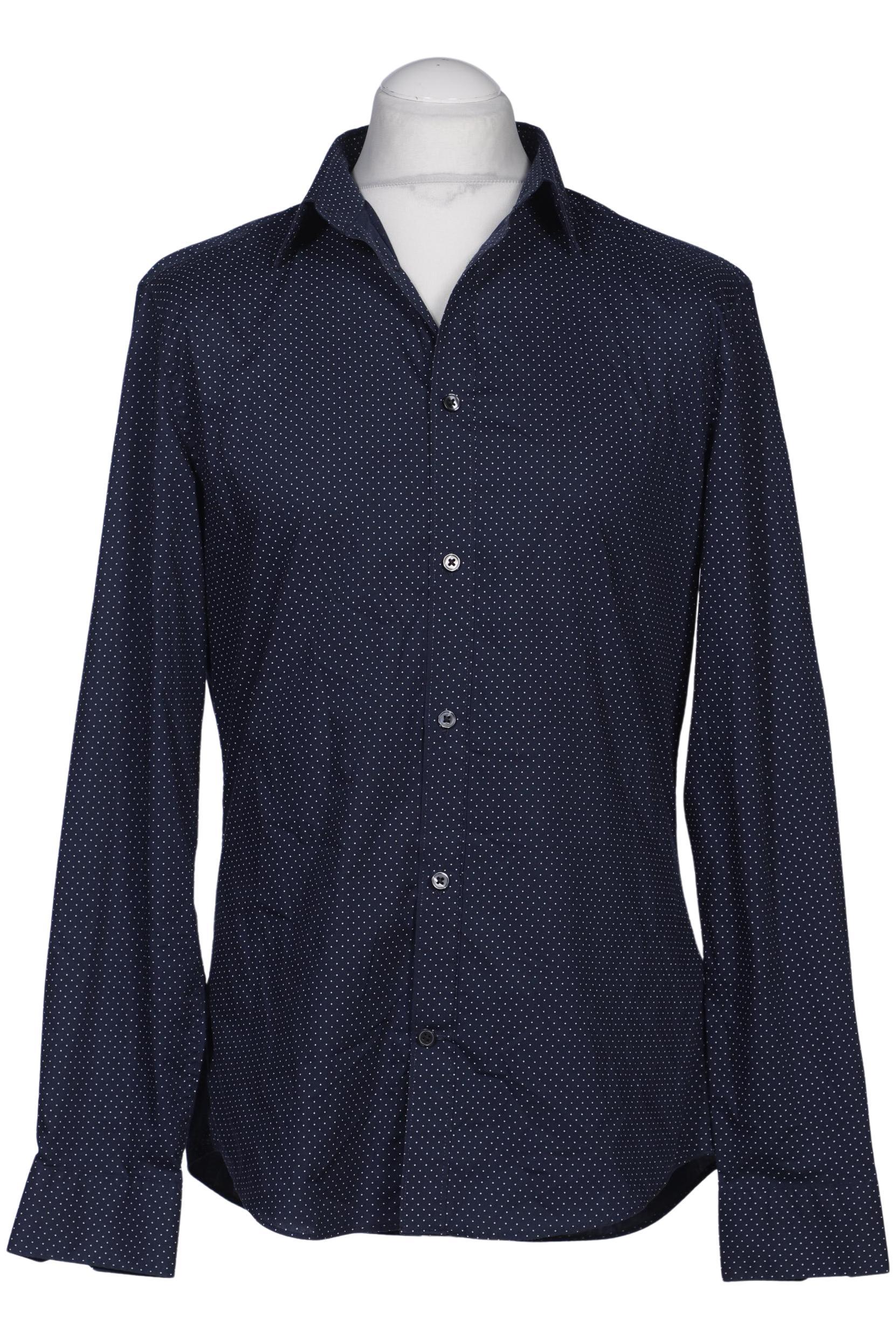 Thumbnail - H&amp;M Herren Hemd, marineblau, Gr. 52