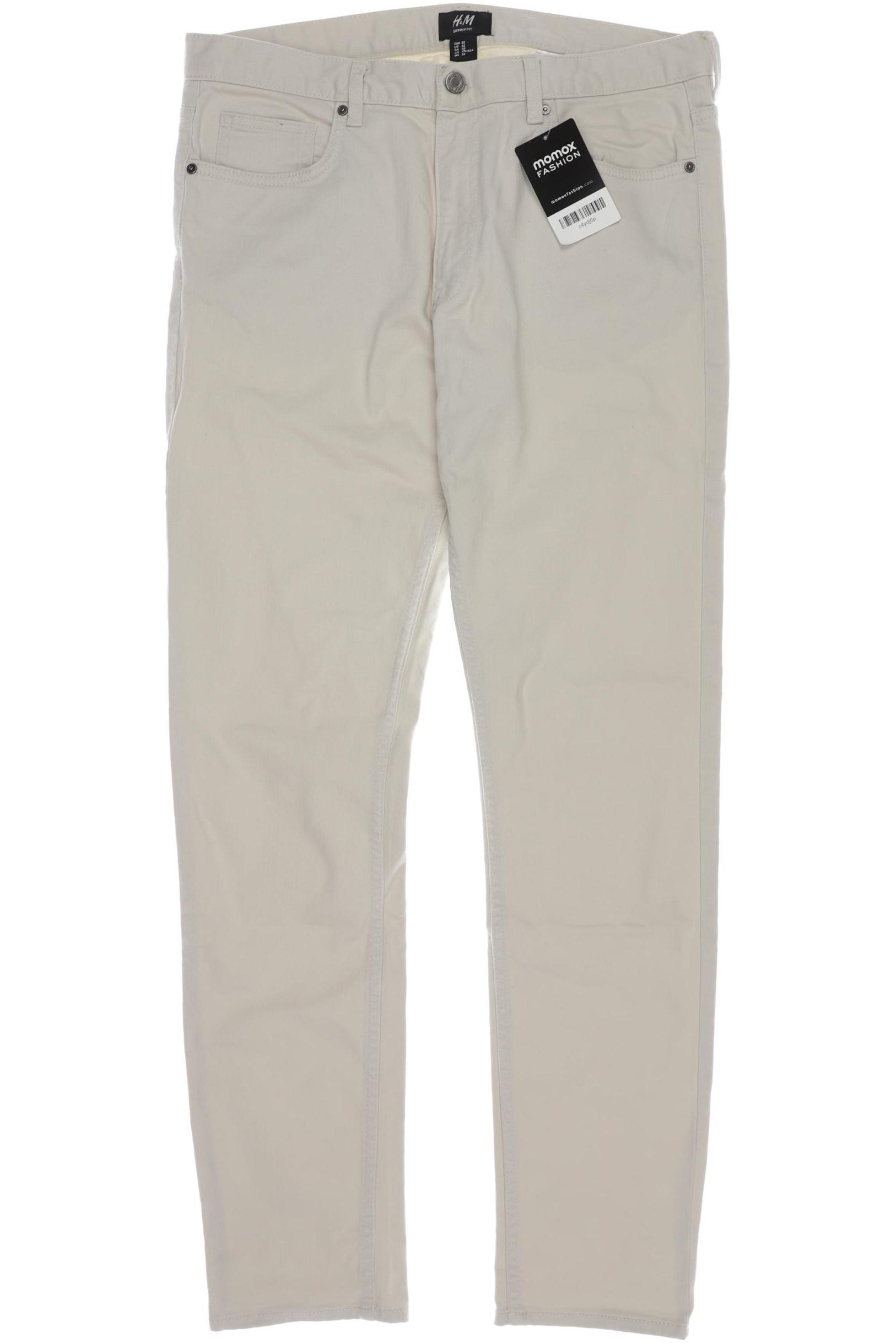 Thumbnail - H&amp;M Herren Jeans, cremeweiß, Gr. 32