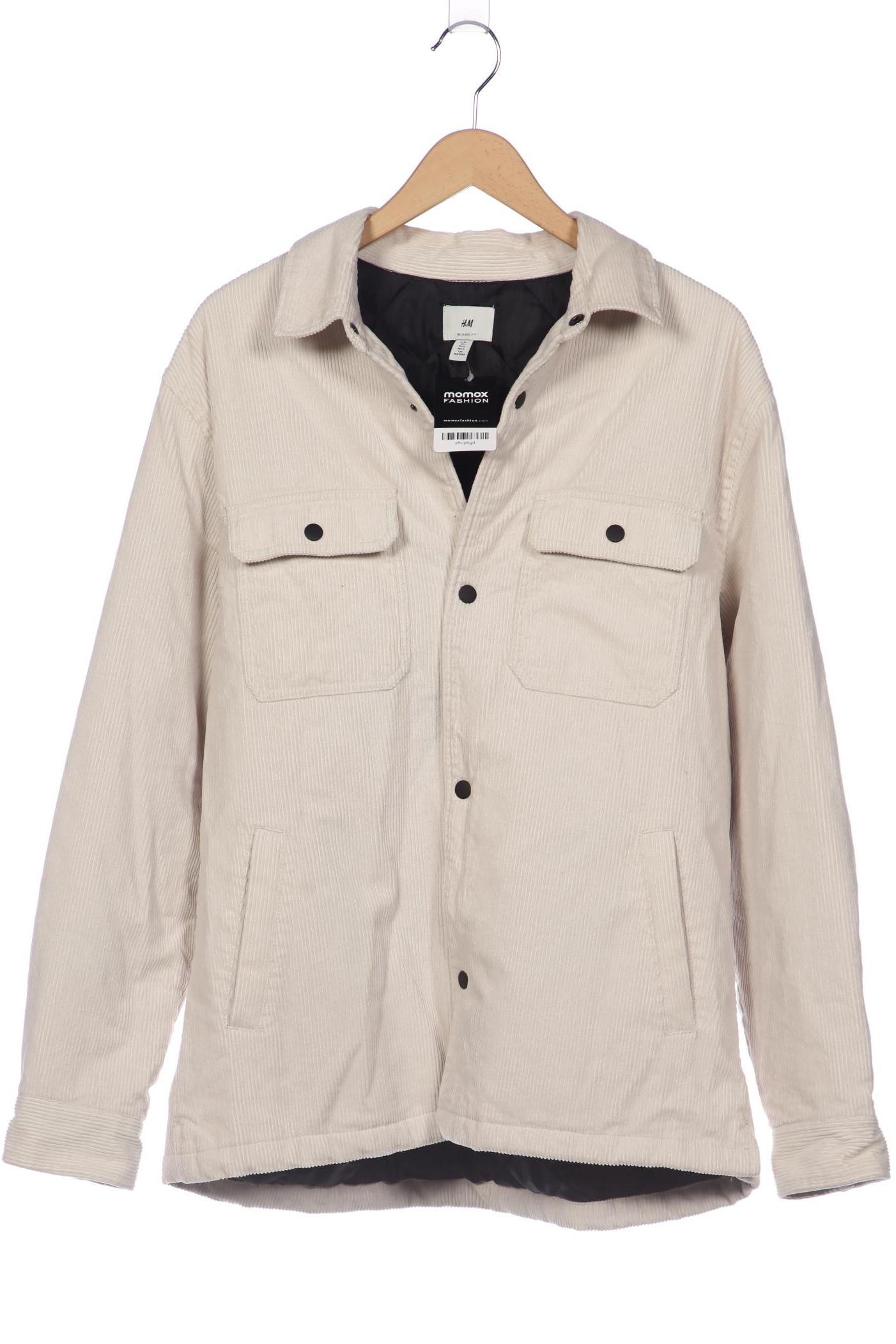 

H&M Herren Jacke, cremeweiß, Gr. 52