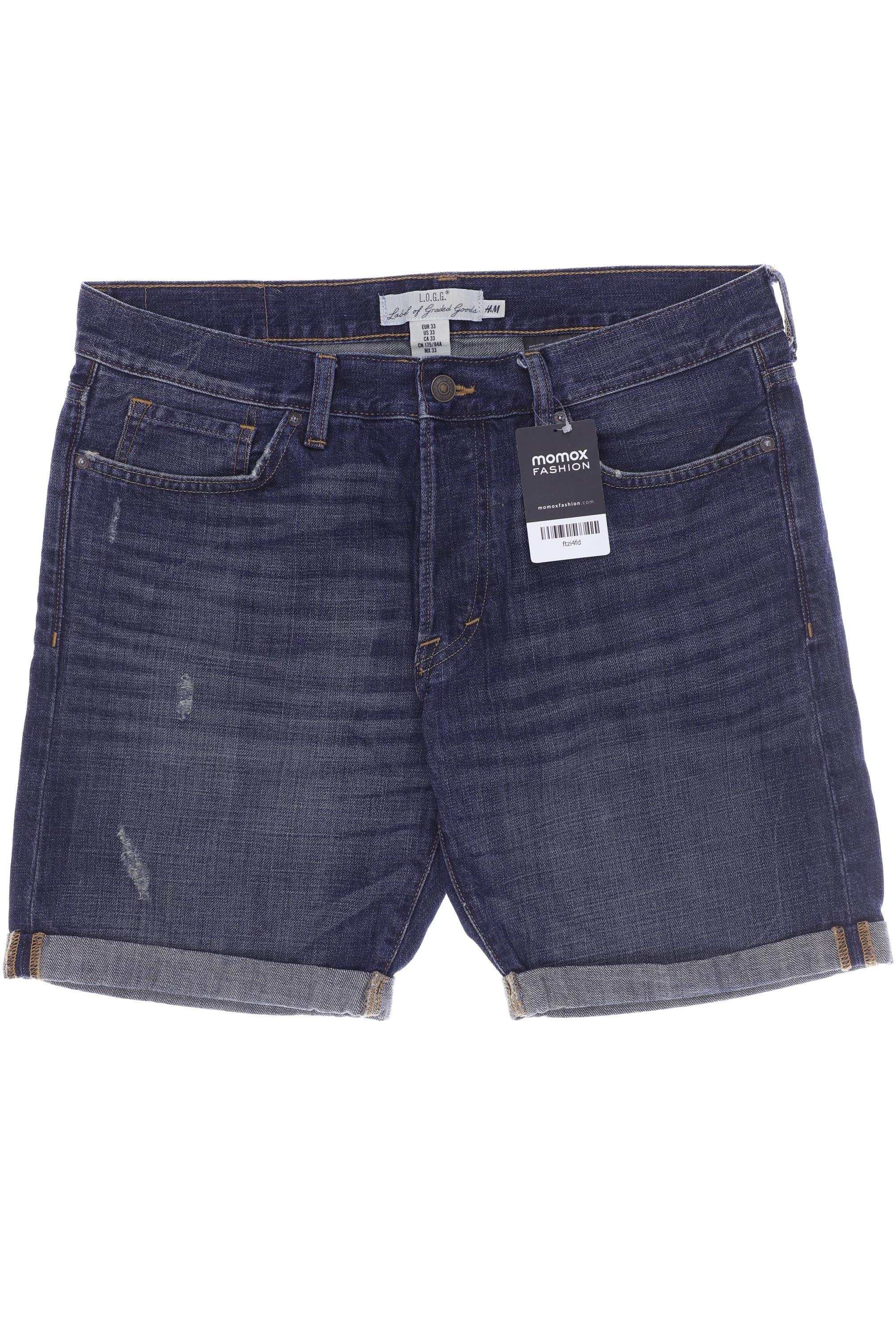 

H&M Herren Shorts, marineblau