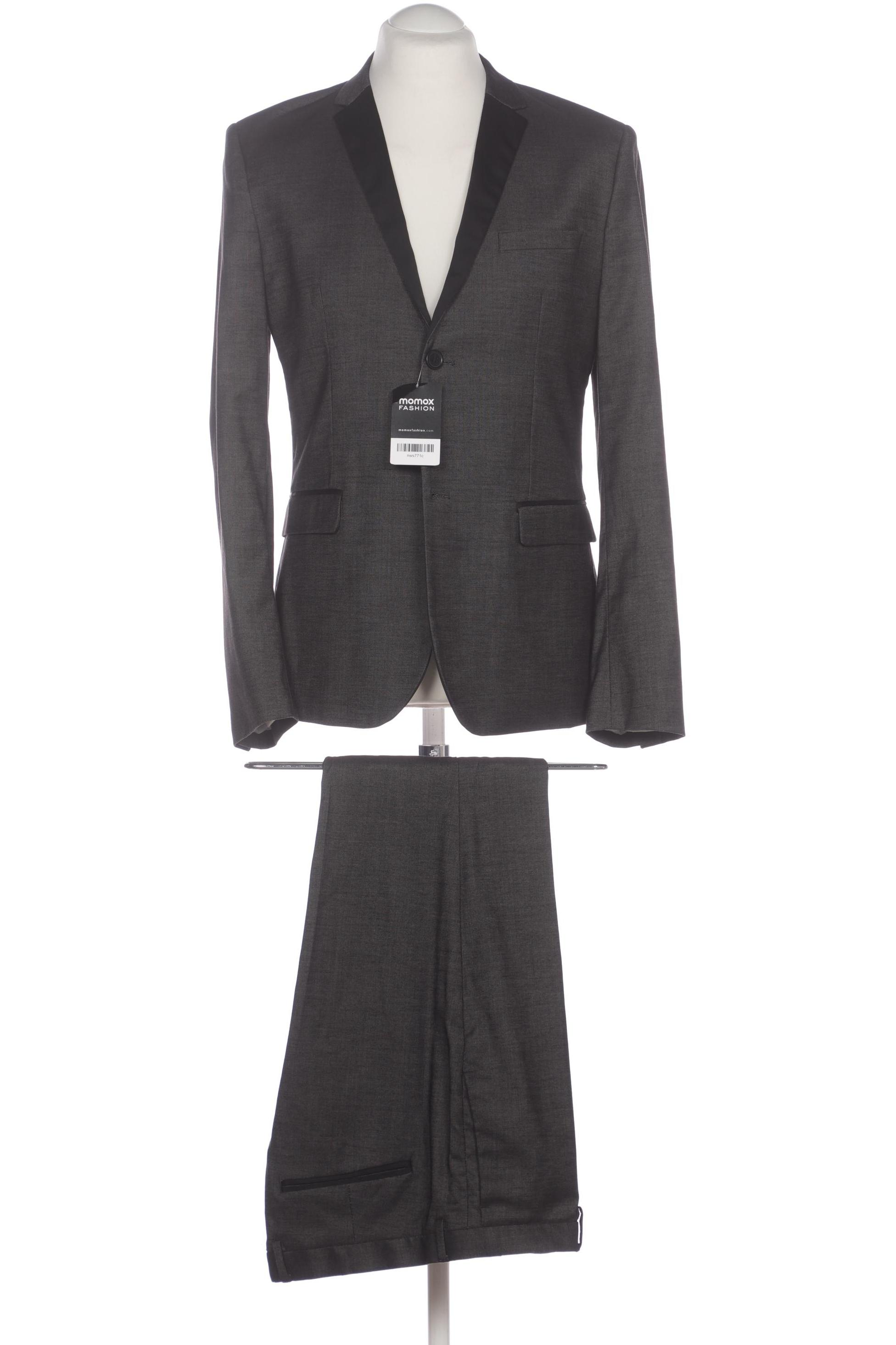 

H&M Herren Anzug, grau, Gr. 52