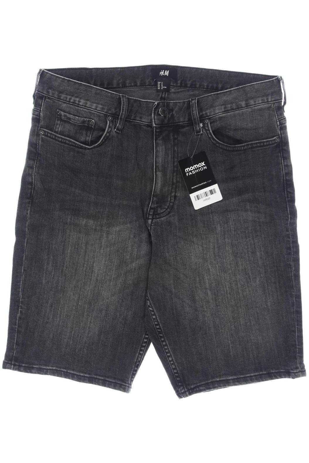 

H&M Herren Shorts, grau, Gr. 31
