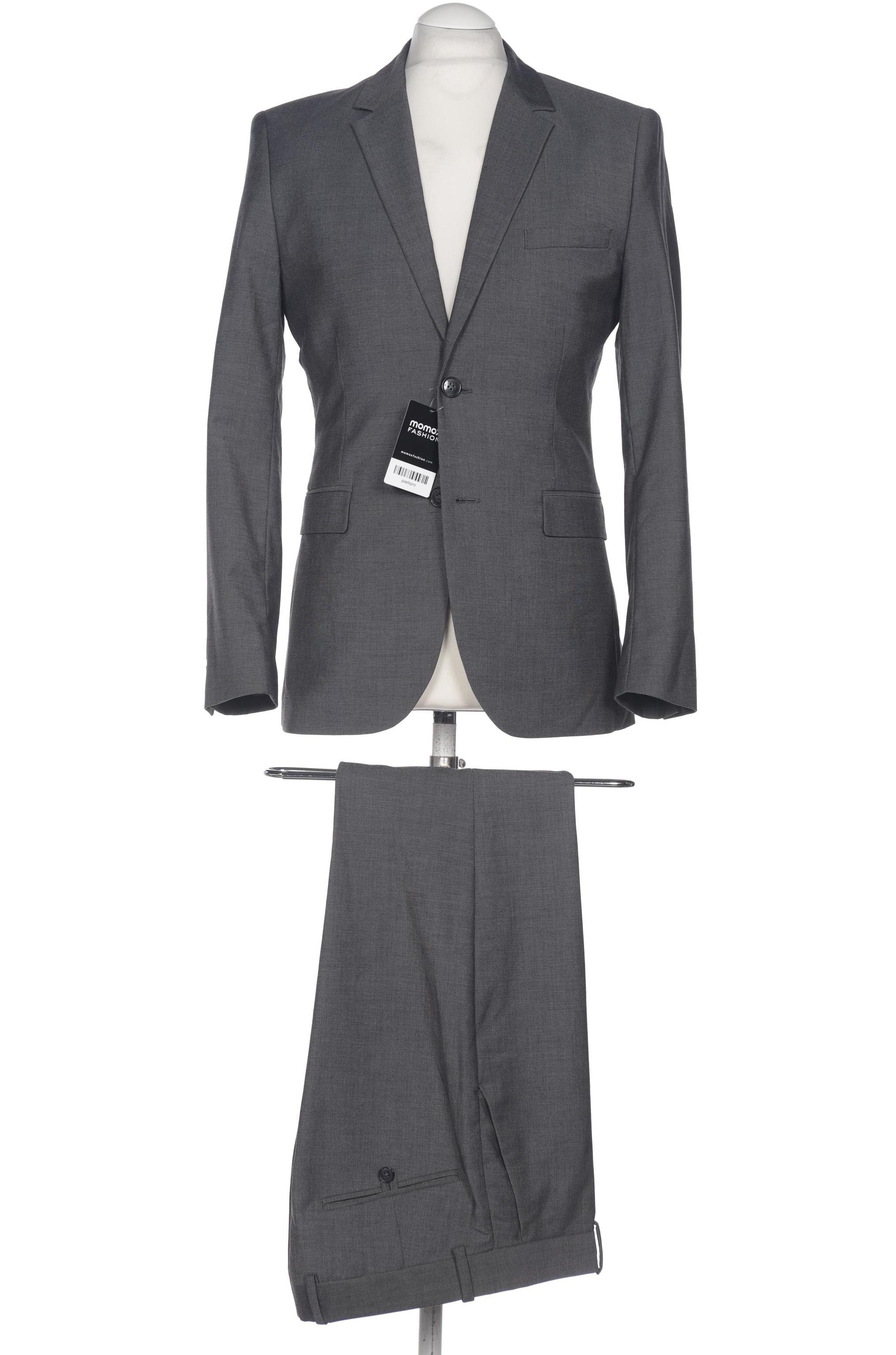 

H&M Herren Anzug, grau, Gr. 46