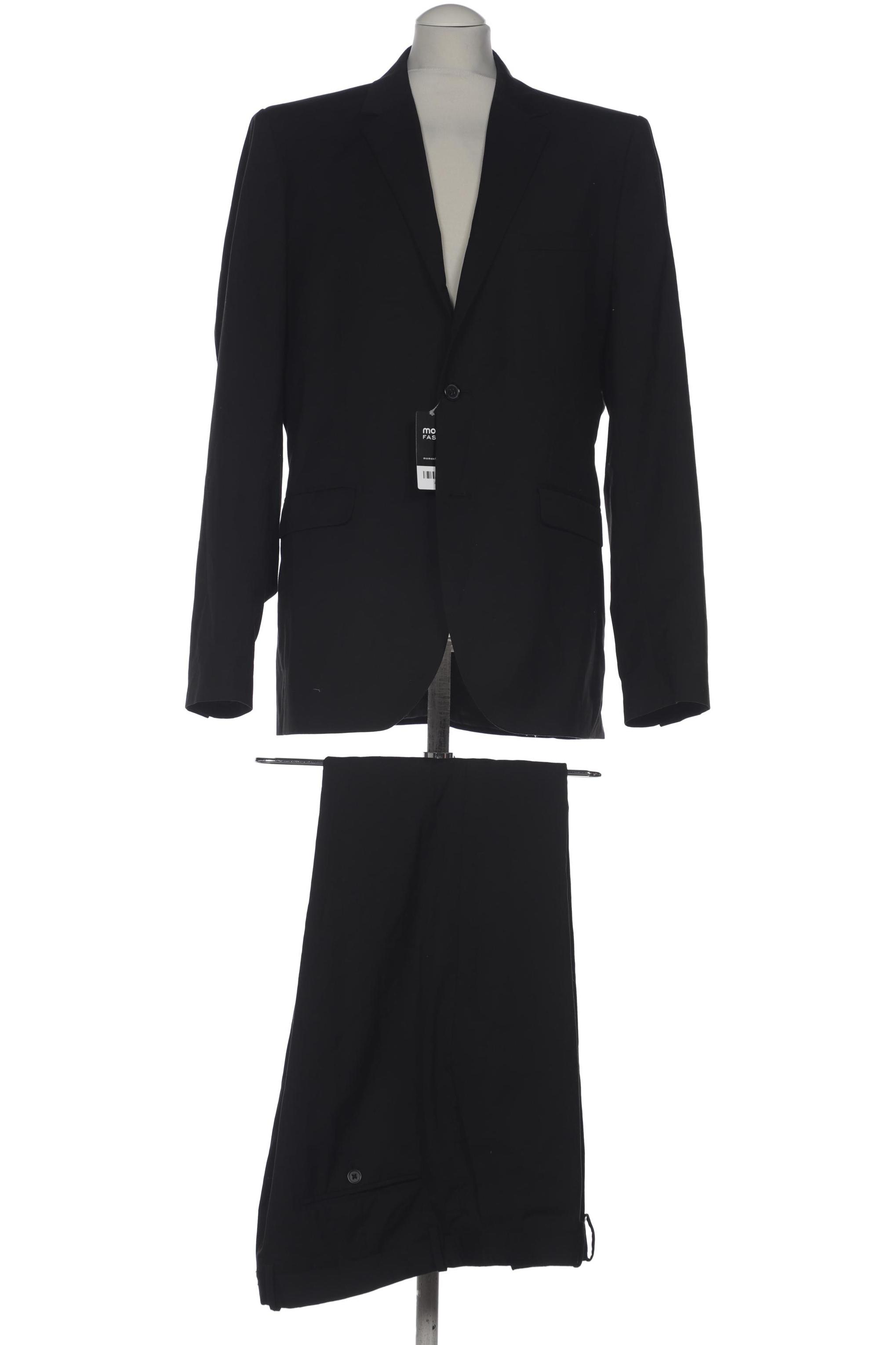 

H&M Herren Anzug, schwarz, Gr. 54