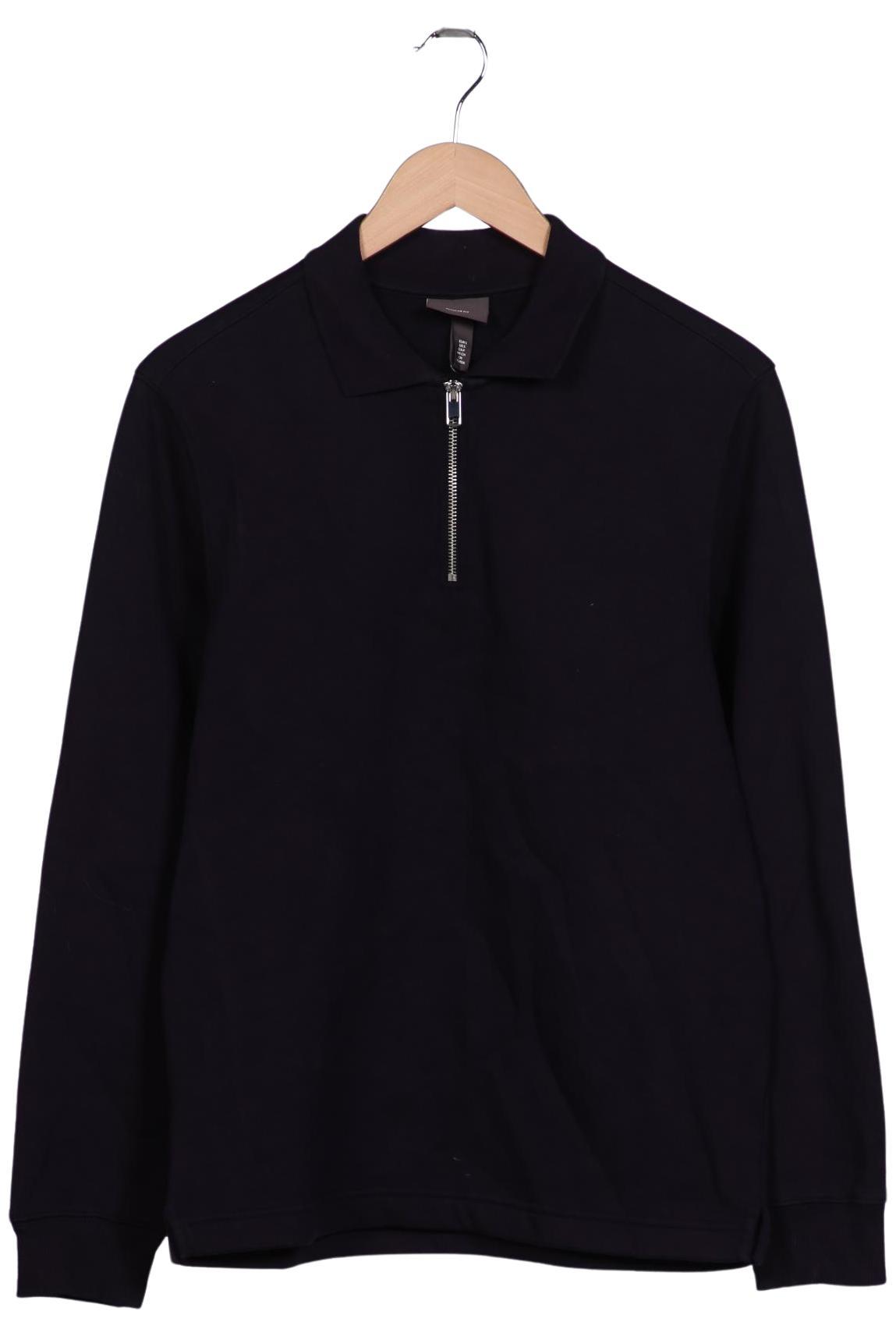 

H&M Herren Sweatshirt, marineblau, Gr. 46