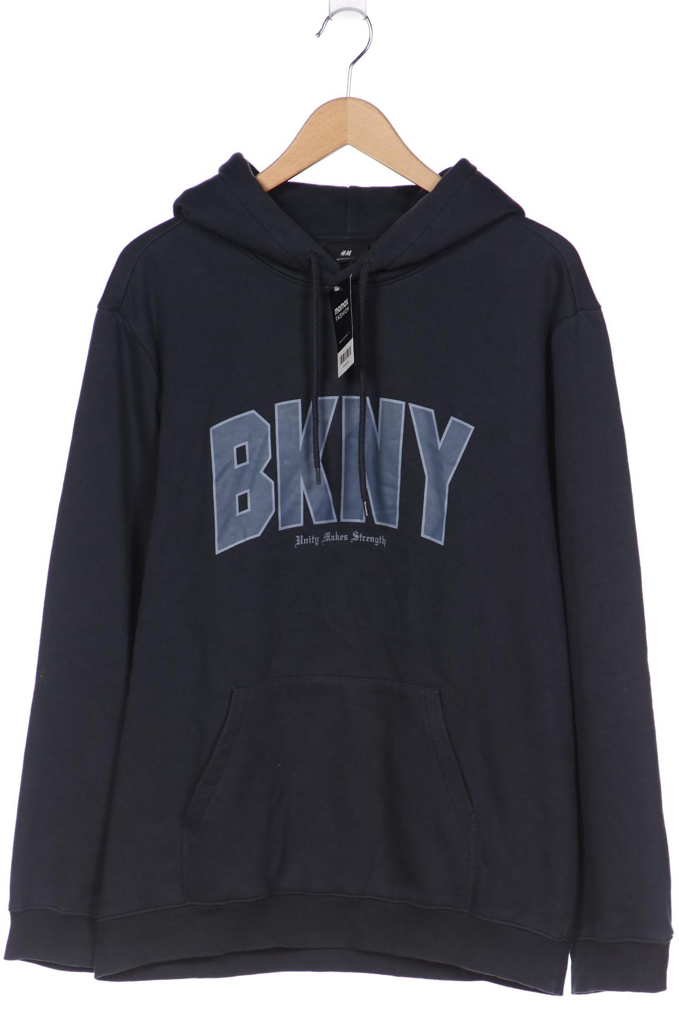 

H&M Herren Kapuzenpullover, marineblau